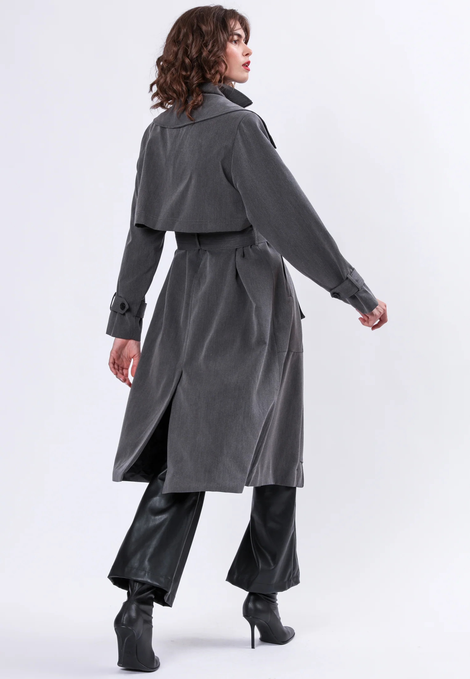 SPIRIT TRENCHCOAT CHARCOAL - Image 2