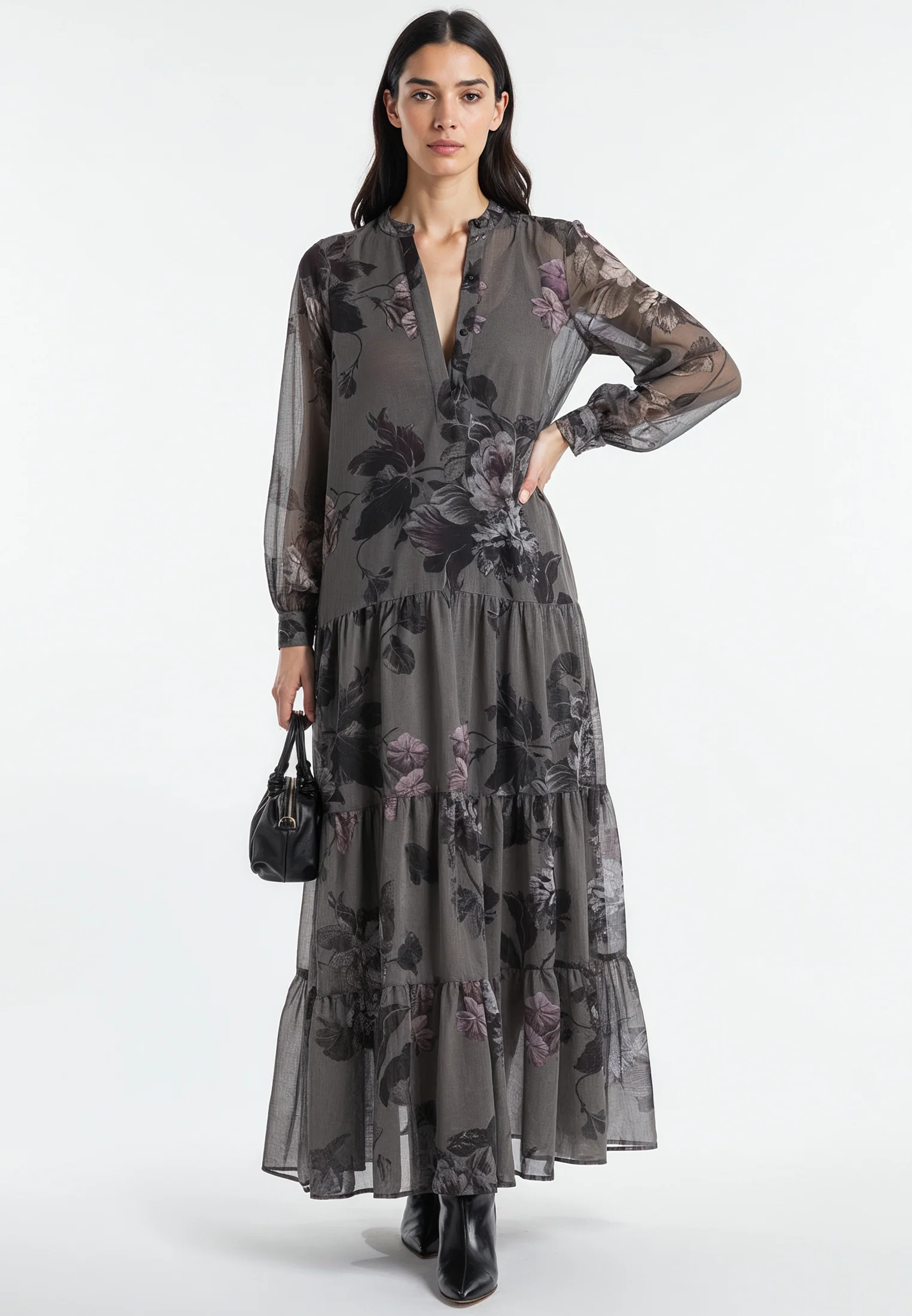 STEPHANIE MAXI DRESS FLORAL