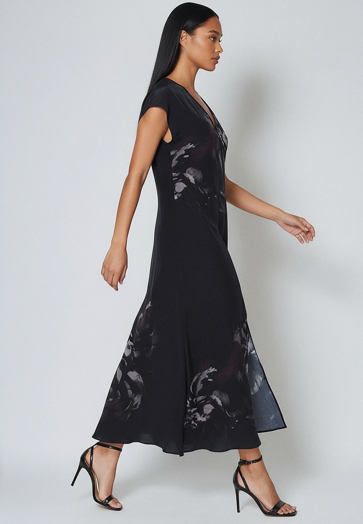 STRIKE MAXI DRESS RADIANT GUNMETAL - Image 5