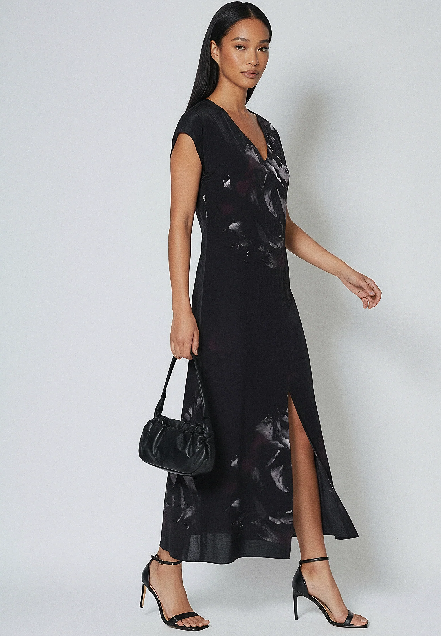STRIKE MAXI DRESS RADIANT GUNMETAL - Image 6