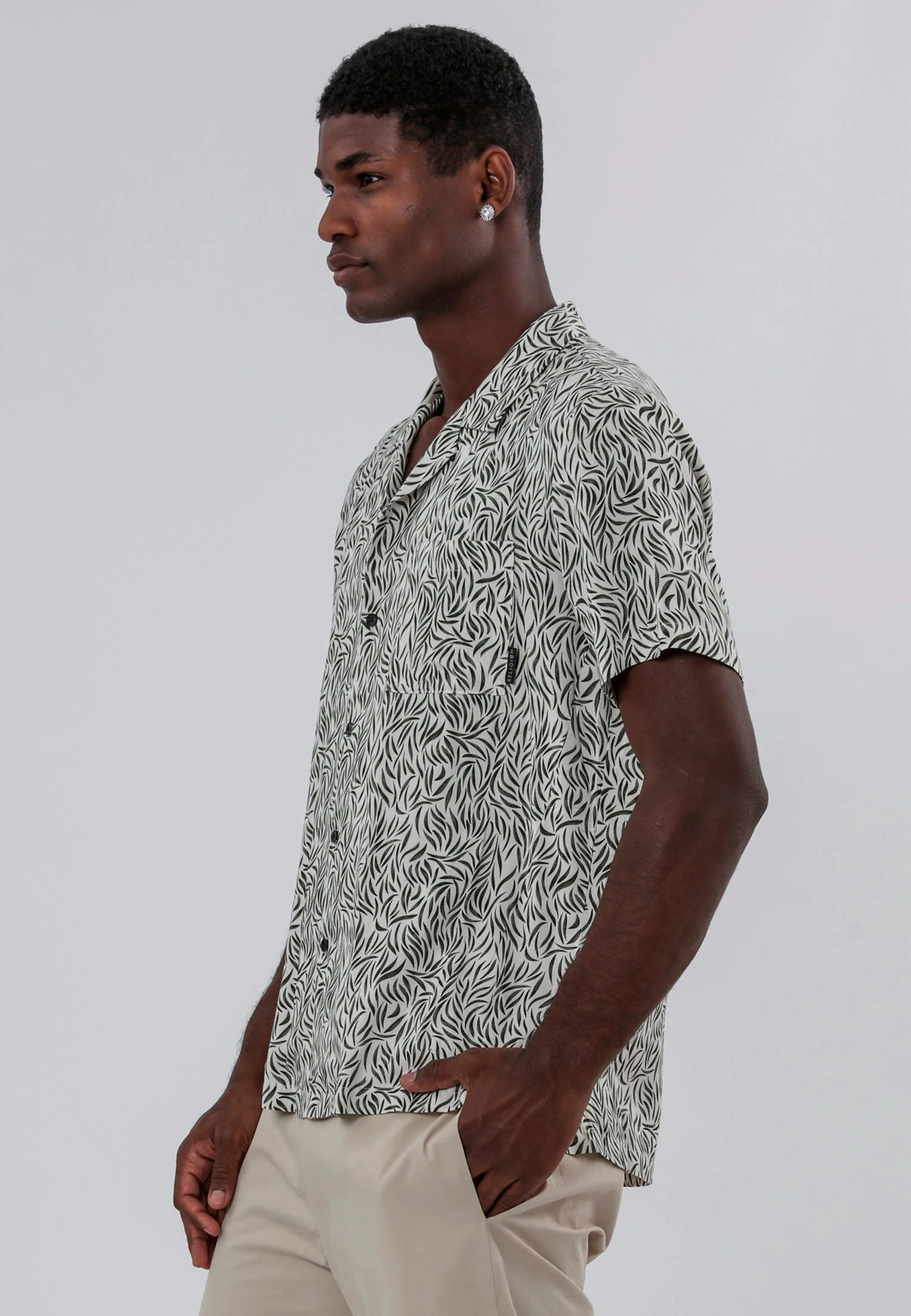 STROKE SHIRT WHITE & GREEN - Image 4
