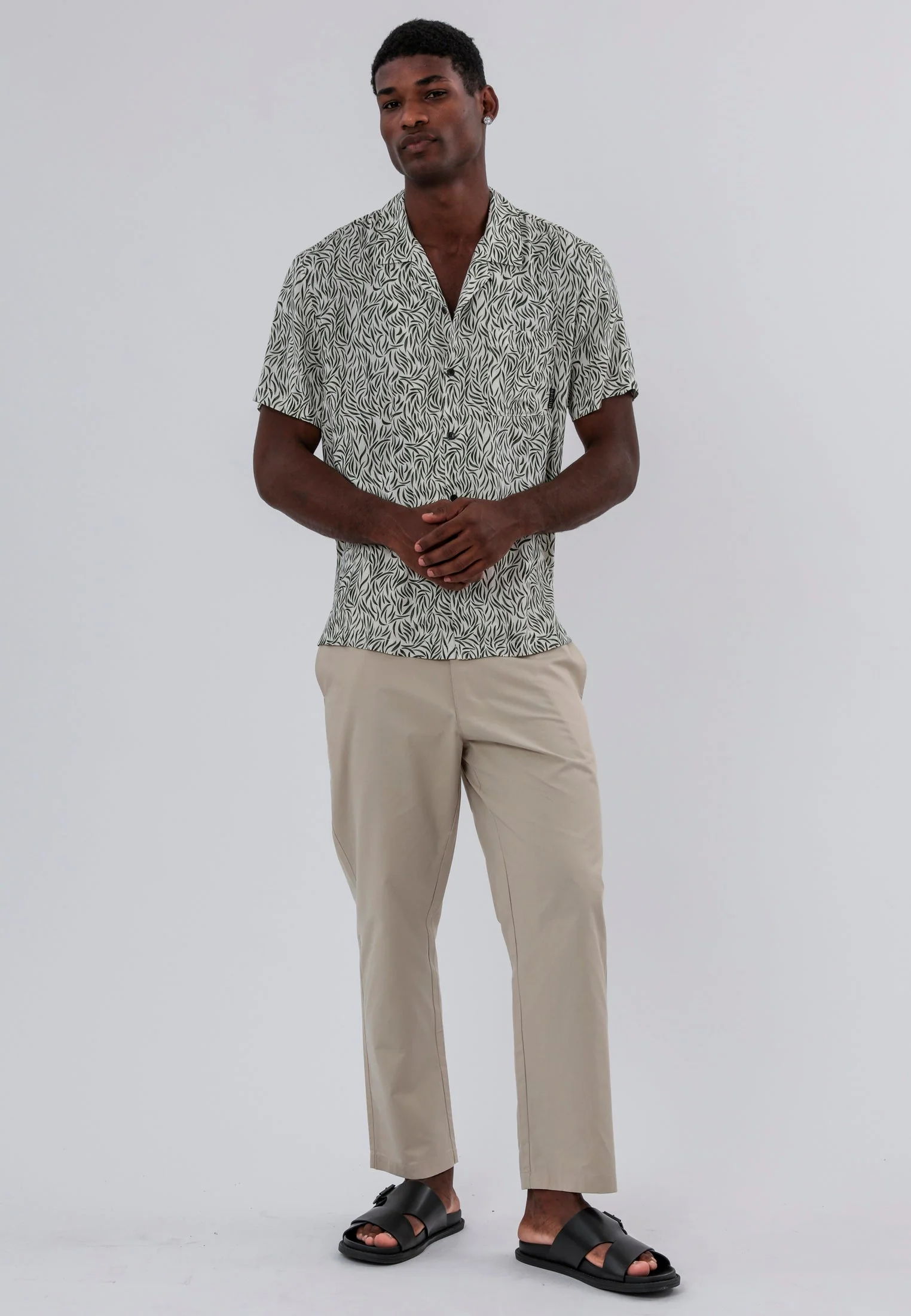 STROKE SHIRT WHITE & GREEN - Image 5