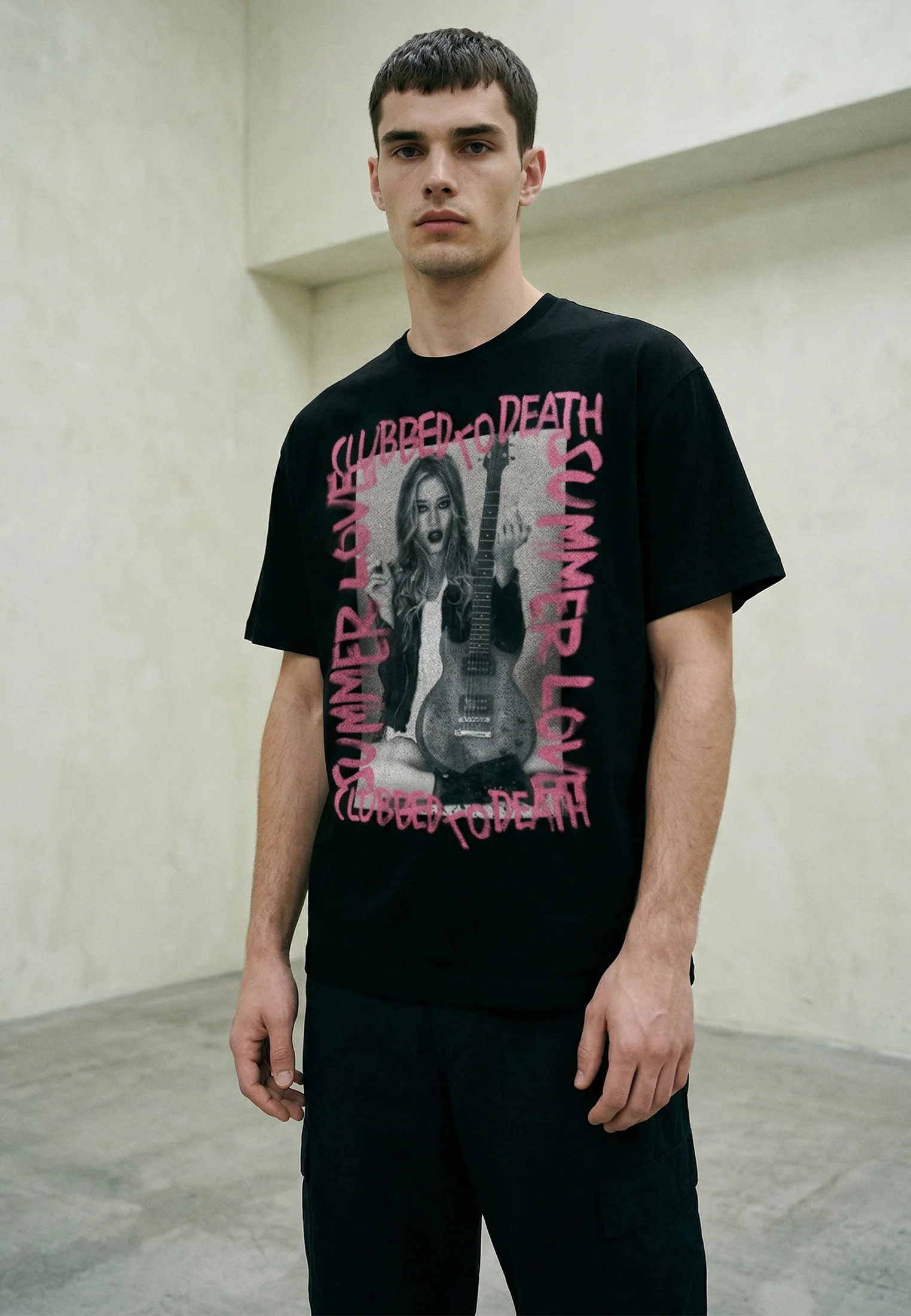 SUMMER LOVE T-SHIRT BLACK