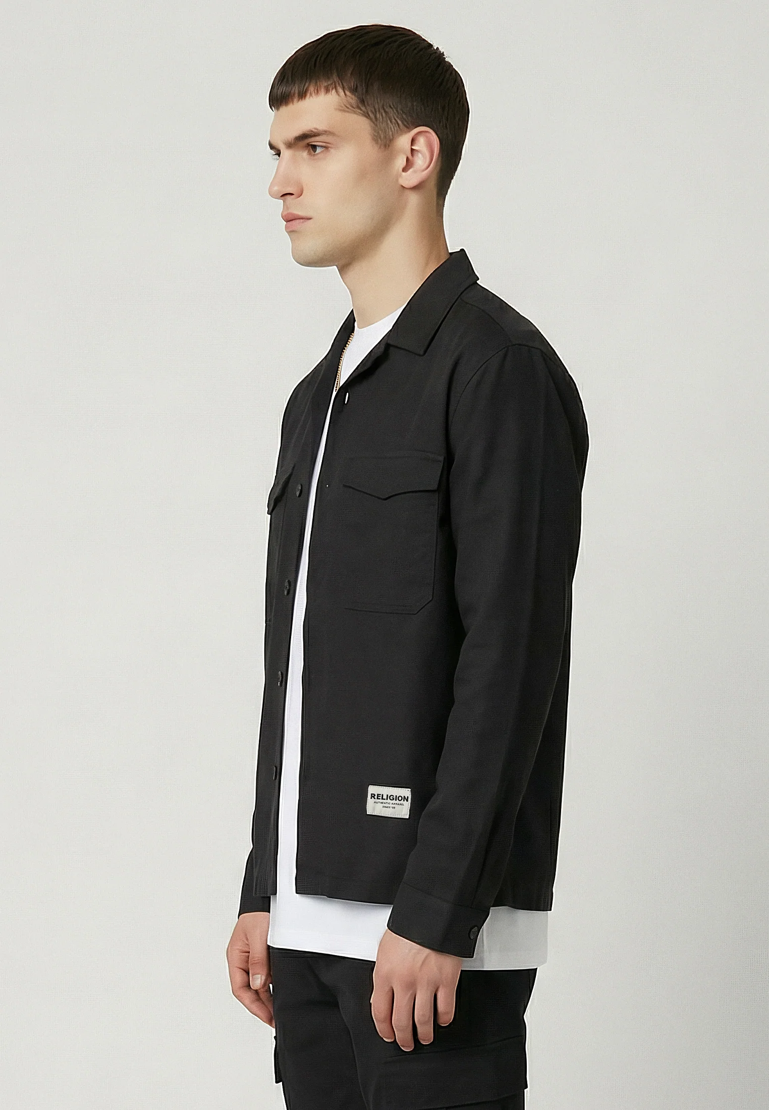 TACKLE SHIRT BLACK - Image 4