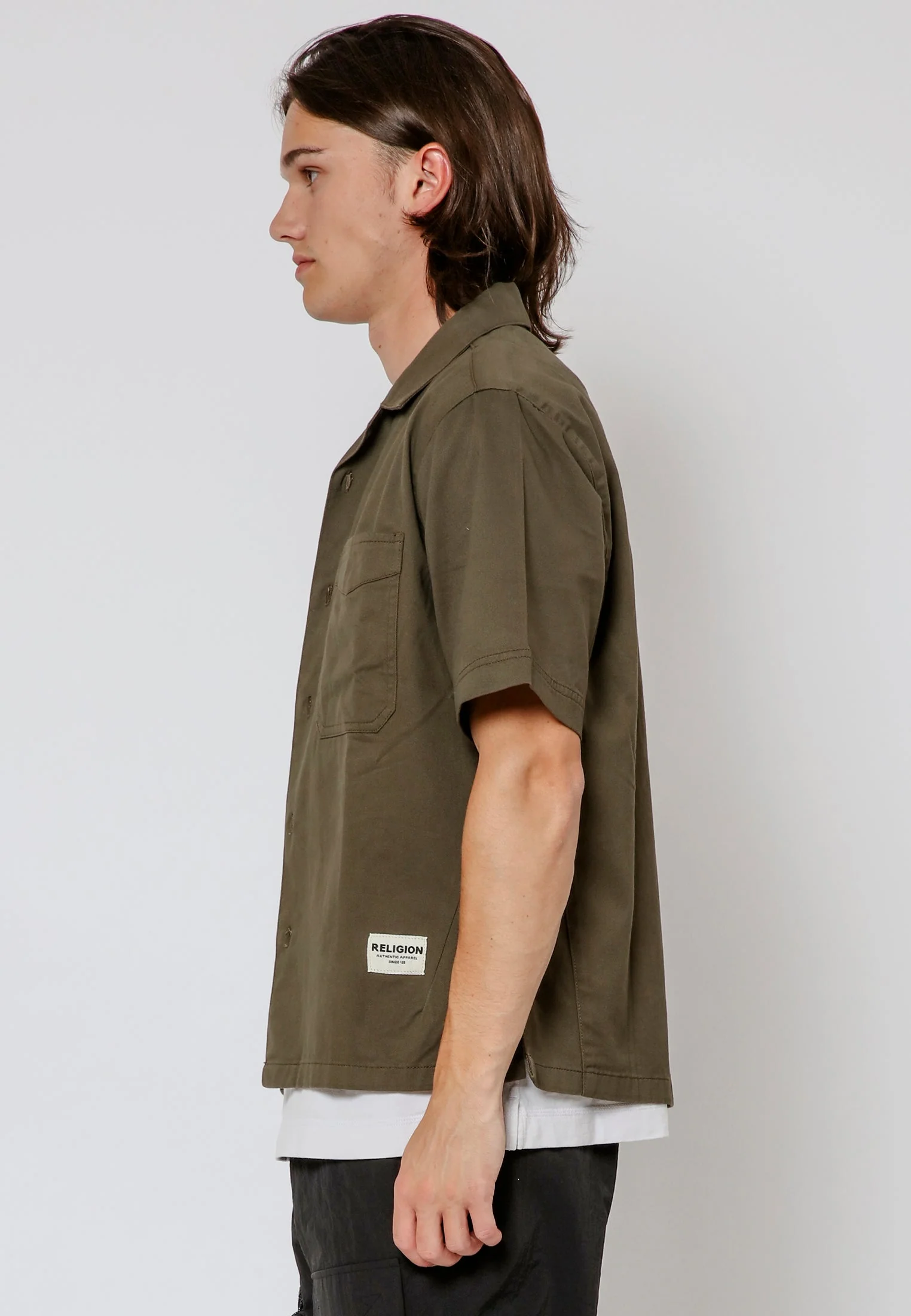 TACKLE SS SHIRT KHAKI - Image 4