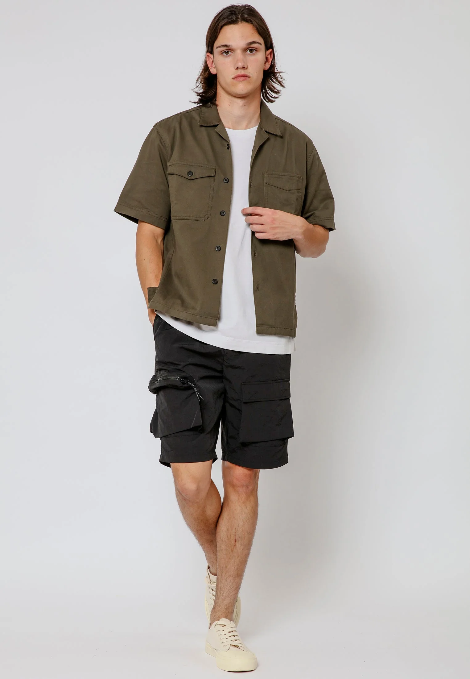 TACKLE SS SHIRT KHAKI - Image 5