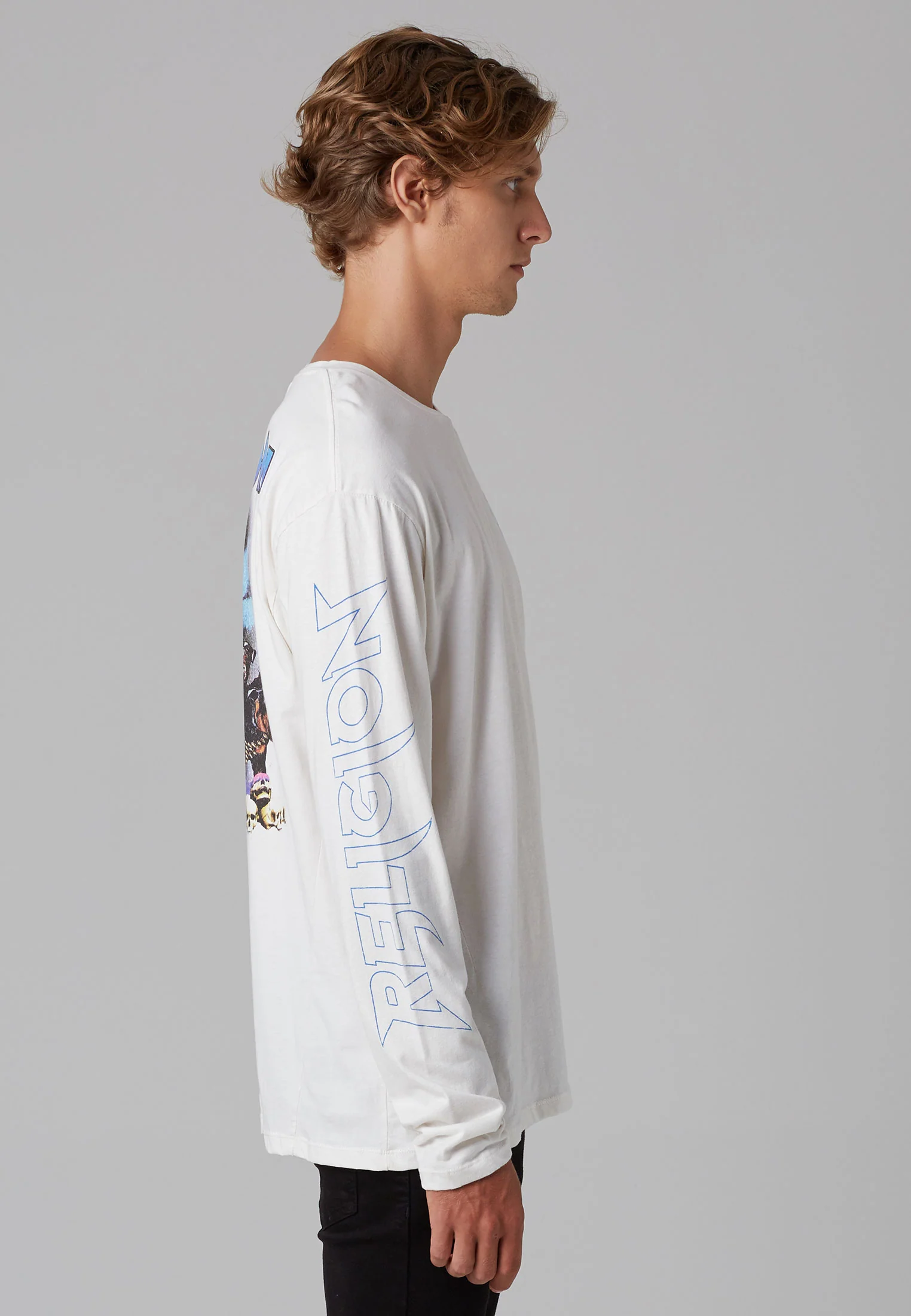 TAME THE BEAST LS T-SHIRT OFF WHITE - Image 2