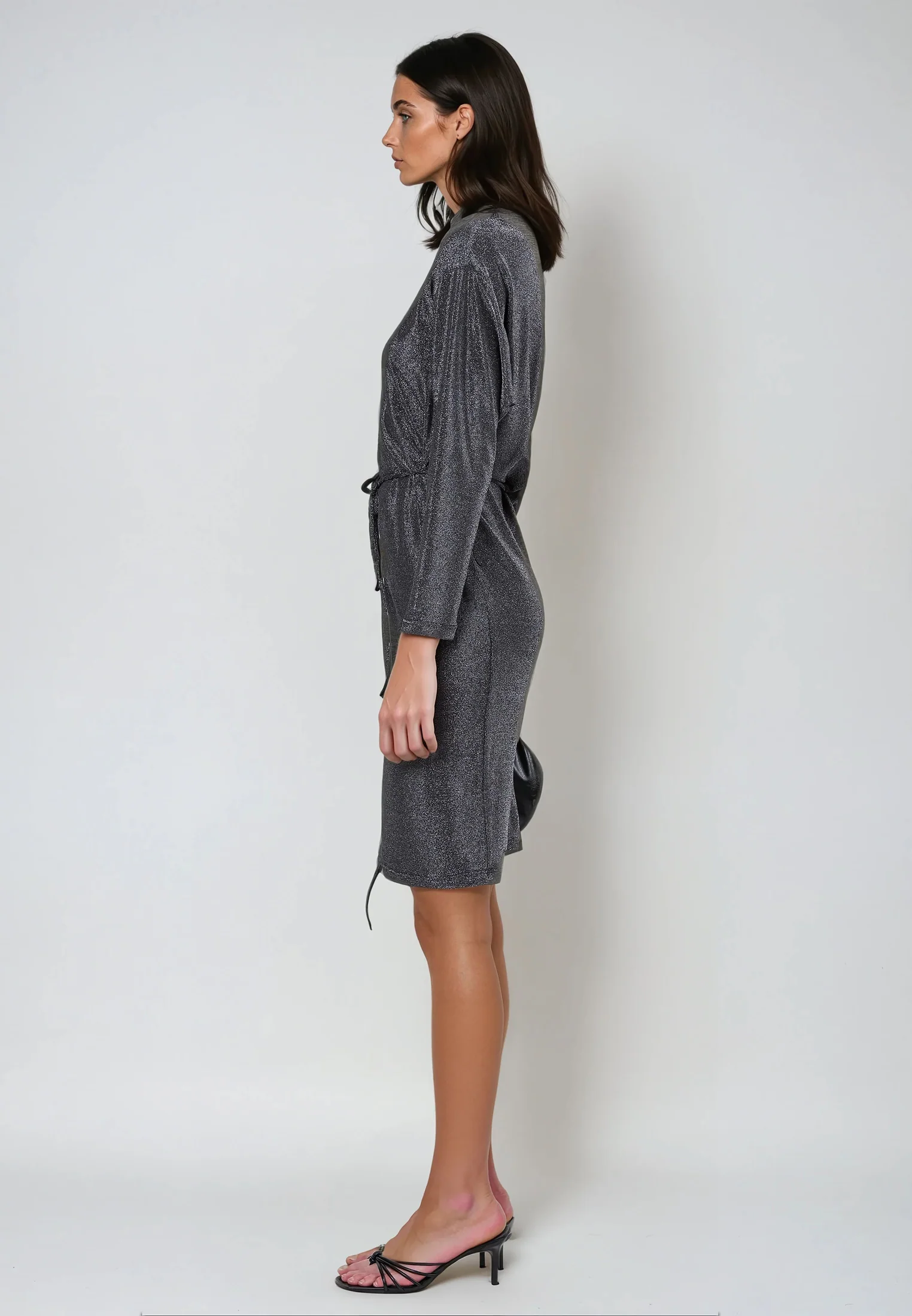 TANZANITE DRESS GUNMETAL GREY - Image 6