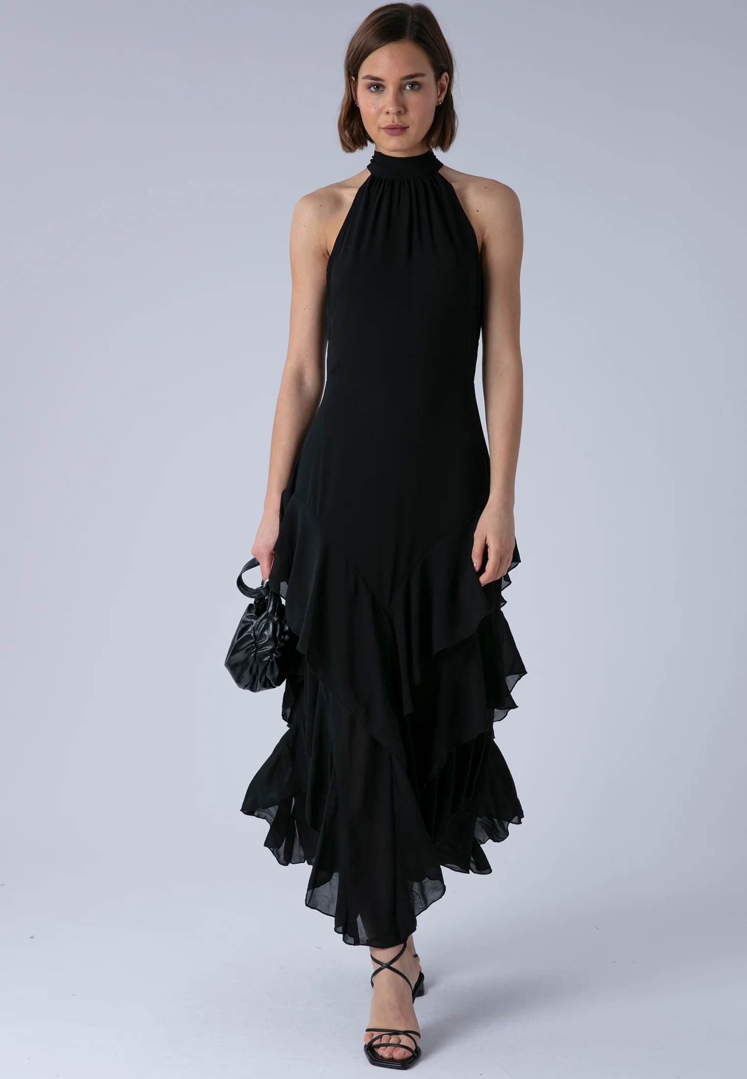 TAYLOR MAXI DRESS JET BLACK - Image 2