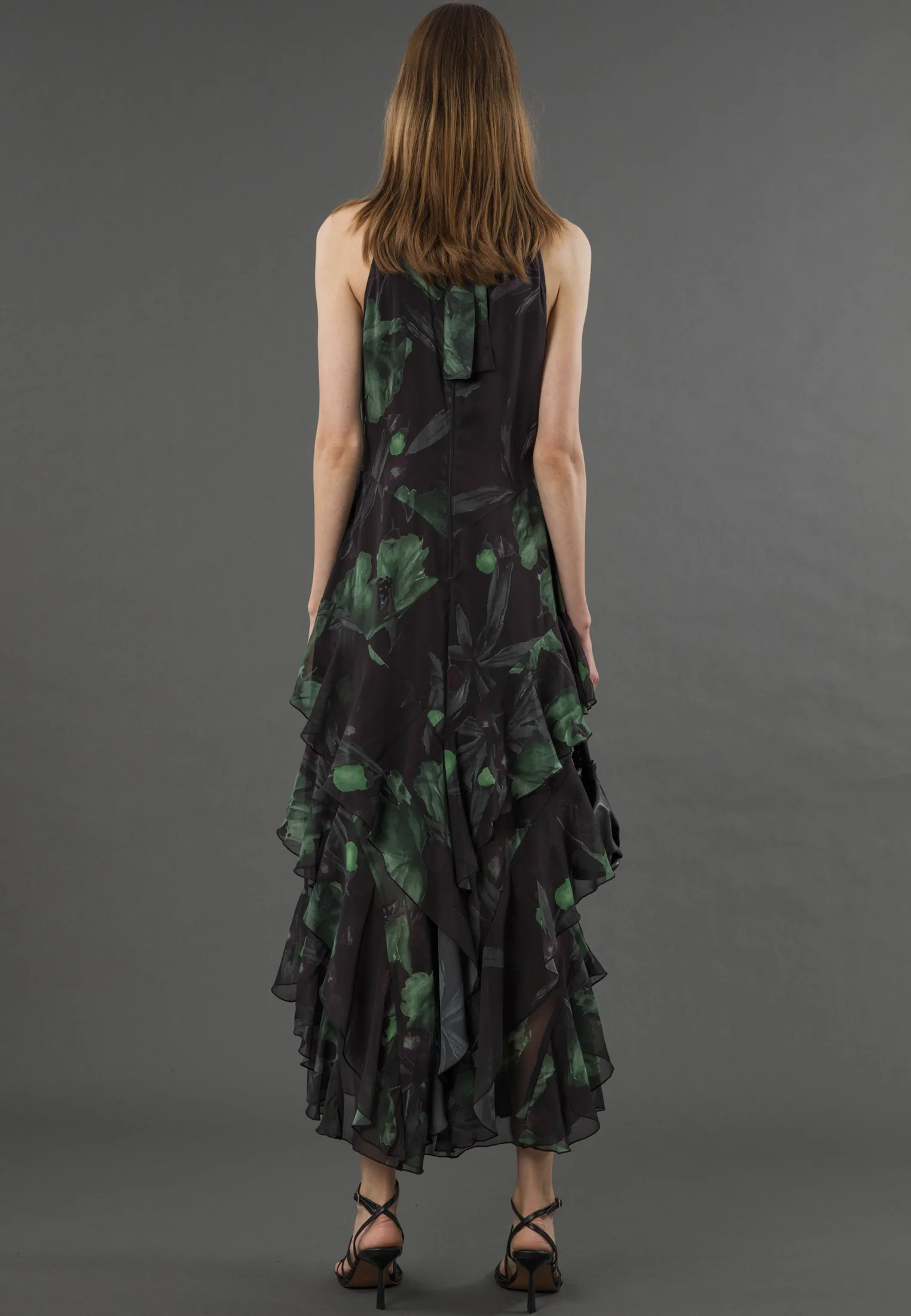 TAYLOR MAXI DRESS PRIME GREEN - Image 2