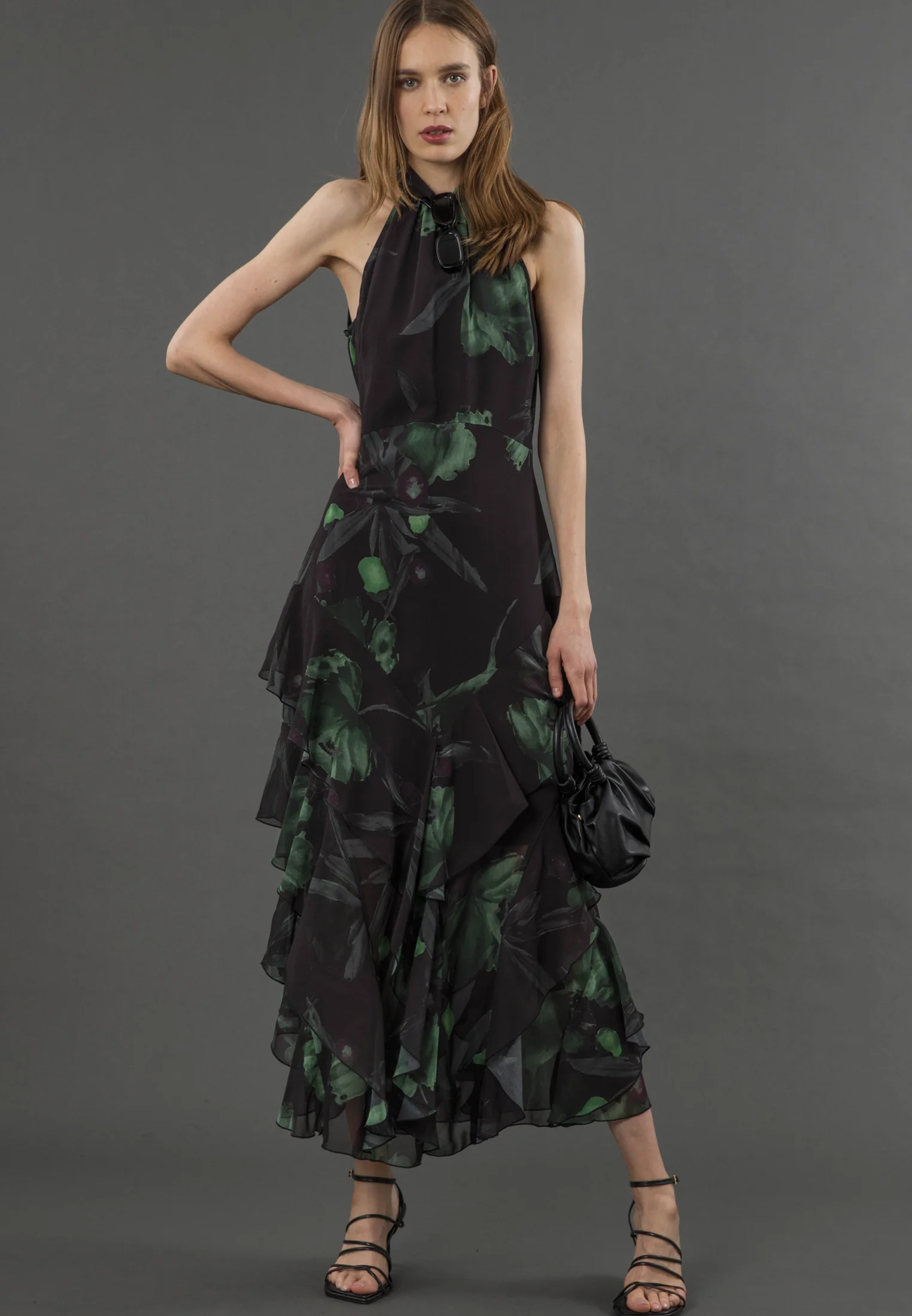 TAYLOR MAXI DRESS PRIME GREEN - Image 4