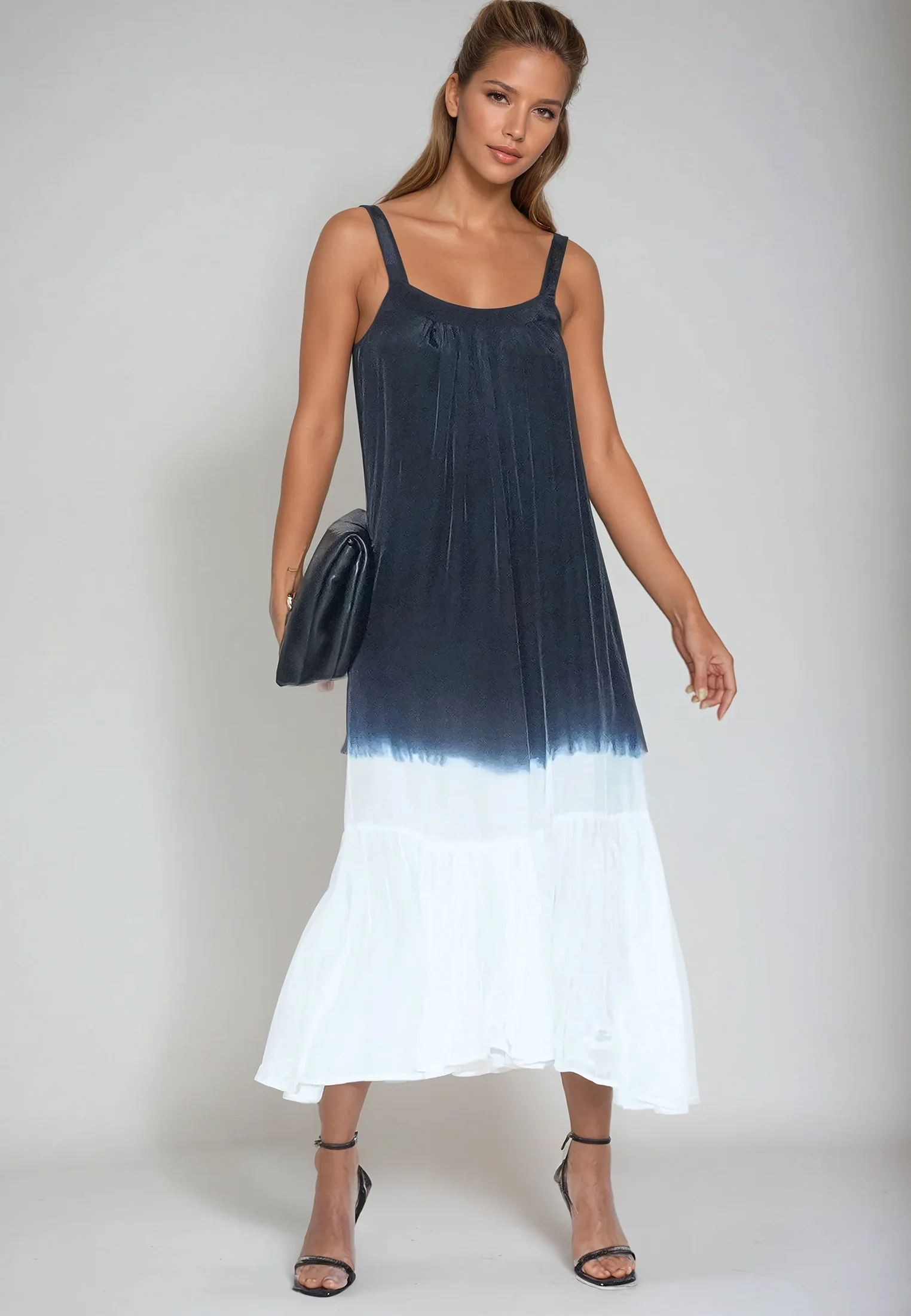TIDE DRESS BLACK & WHITE