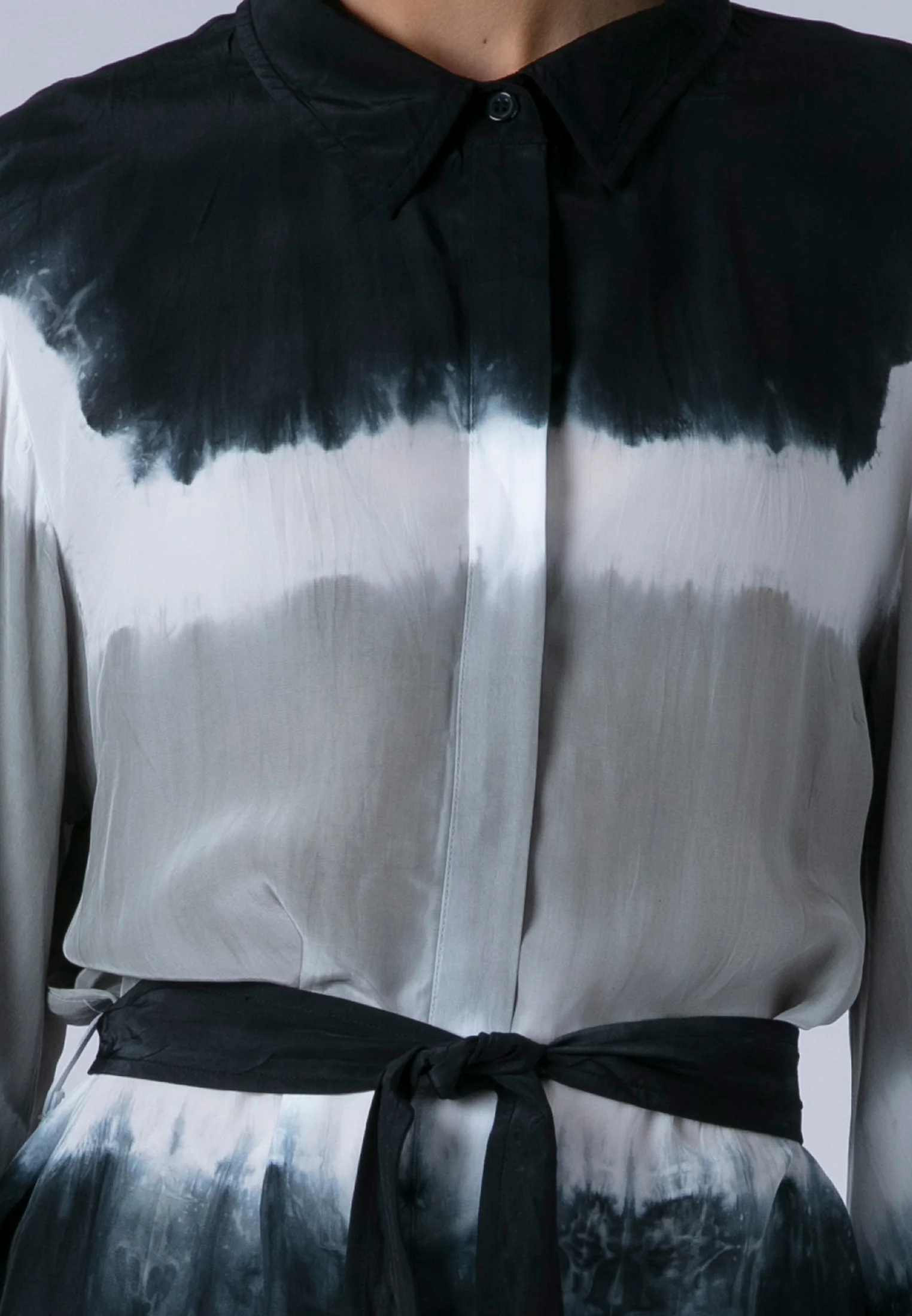 LAUREN TUNIC BLACK & GREY - Image 7