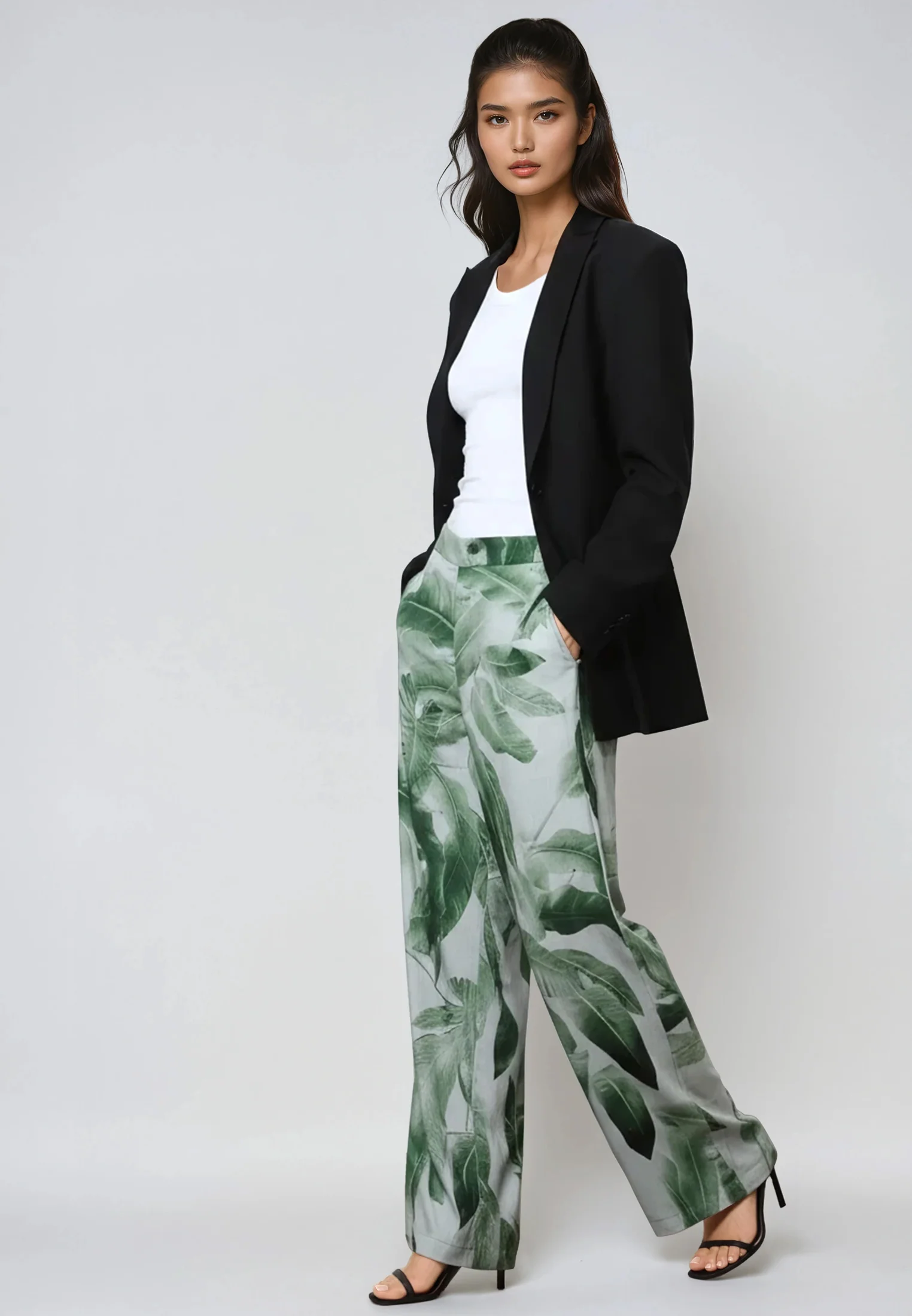 TIME TROUSERS BOTANIC GREEN - Image 5