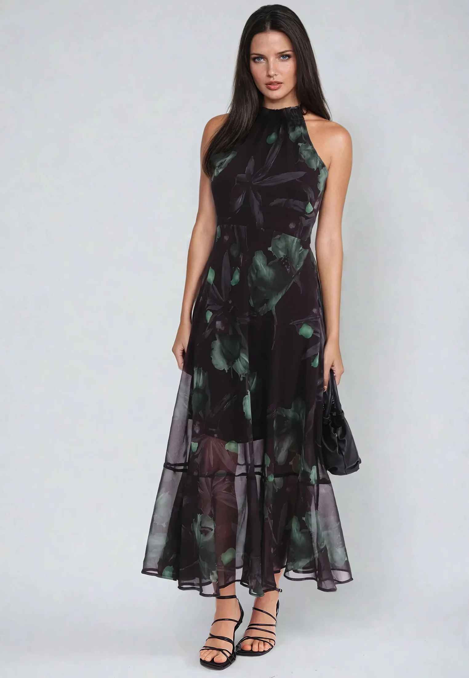 TIME MAXI DRESS PRIME GREEN - Image 2