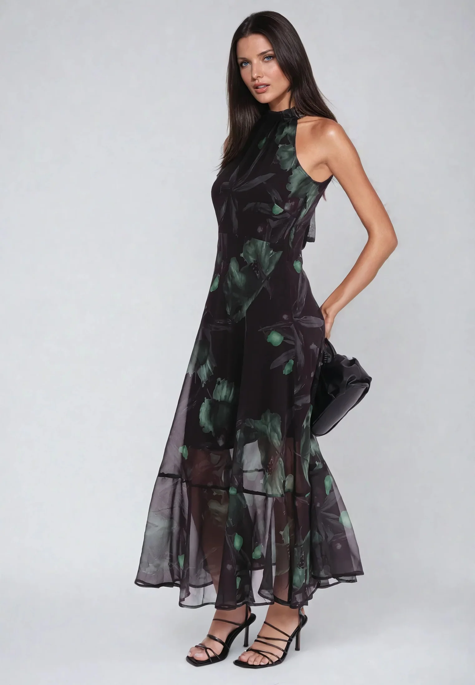 TIME MAXI DRESS PRIME GREEN - Image 5