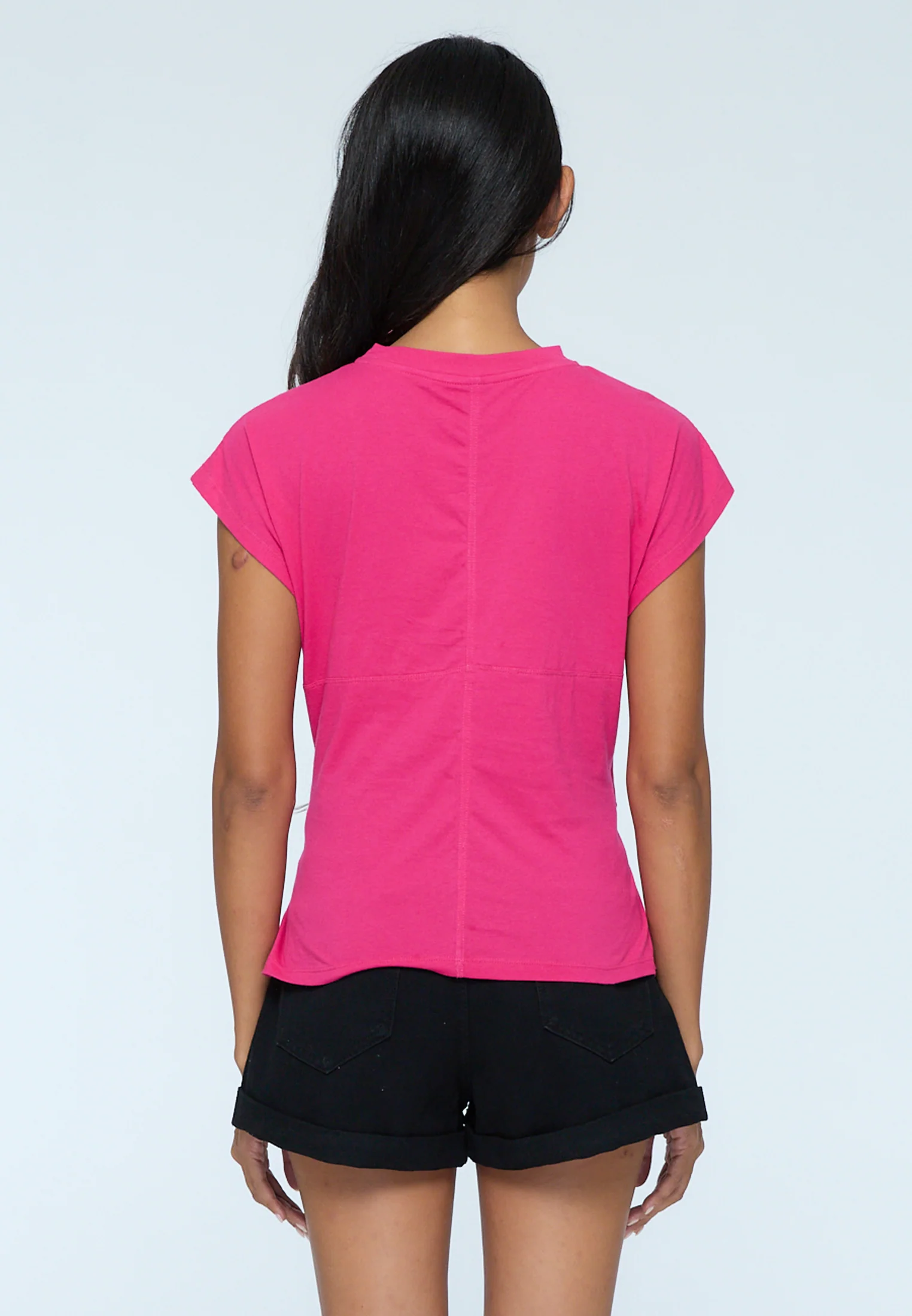 TIME T-SHIRT HOT PINK - Image 3