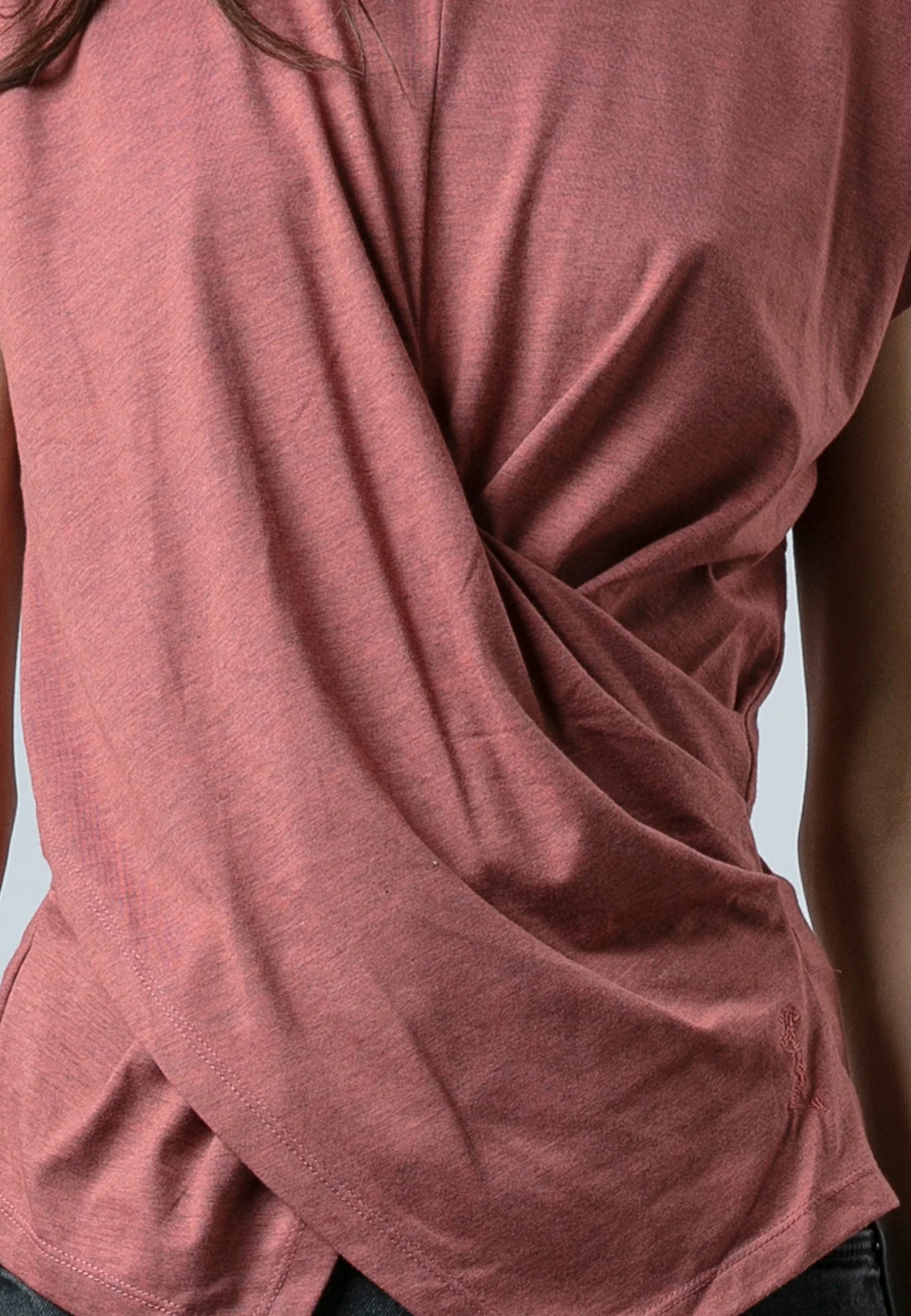 TIME T-SHIRT BURNT ORANGE - Image 6
