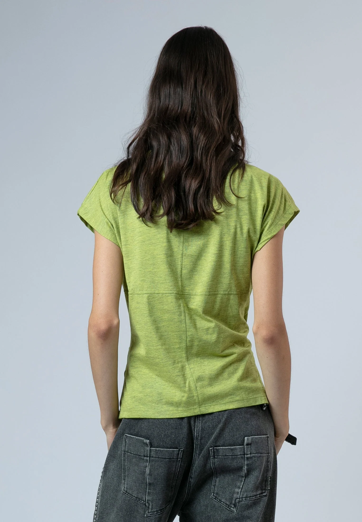 TIME T-SHIRT LIME GREEN - Image 4