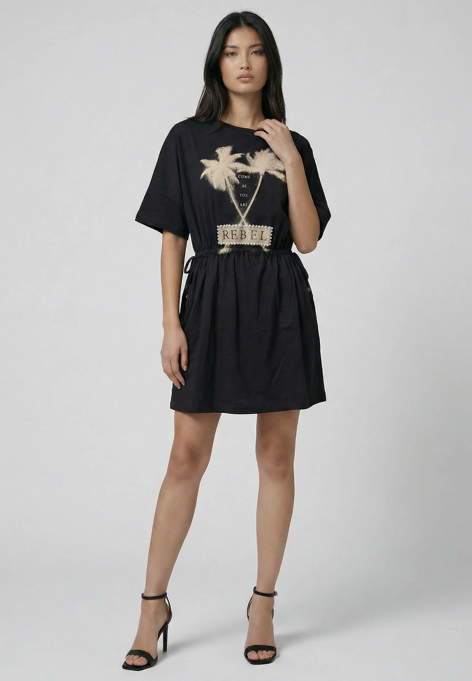 TOPAZ DRESS REBEL BLACK - Image 3