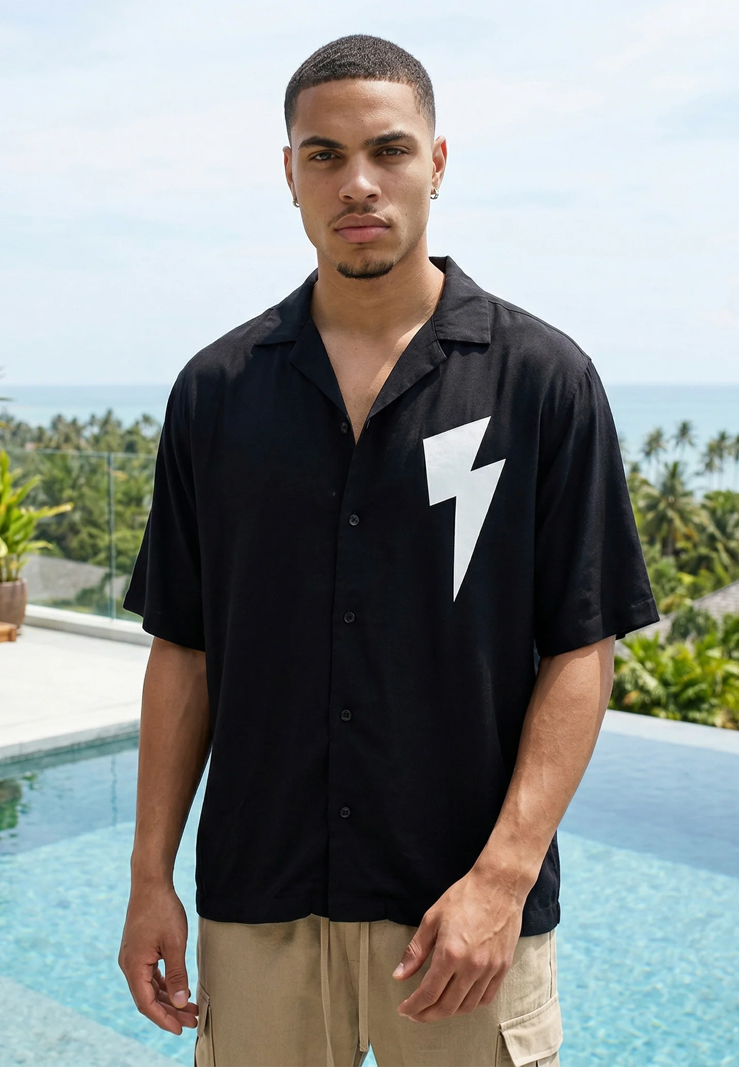 TORN SHIRT BLACK
