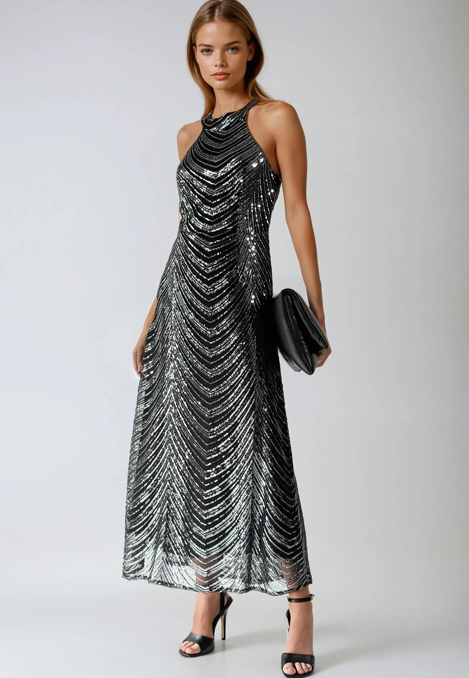 TOUCH DRESS GUN METAL