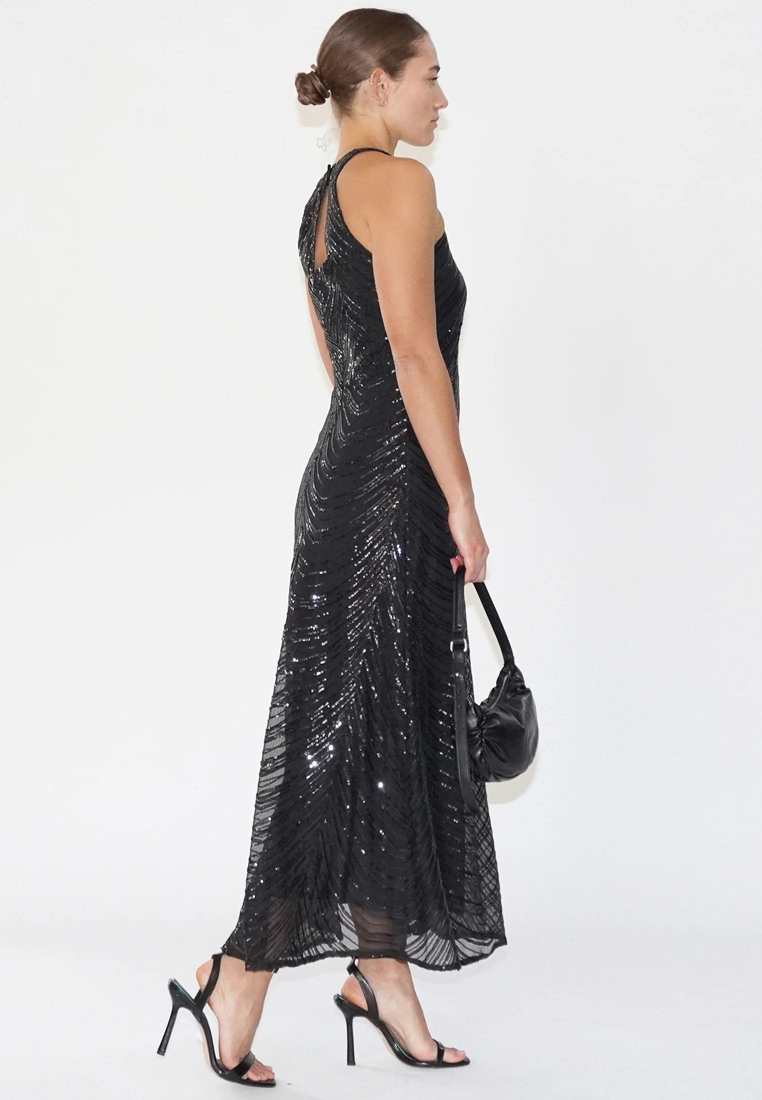 TOUCH DRESS BLACK - Image 3