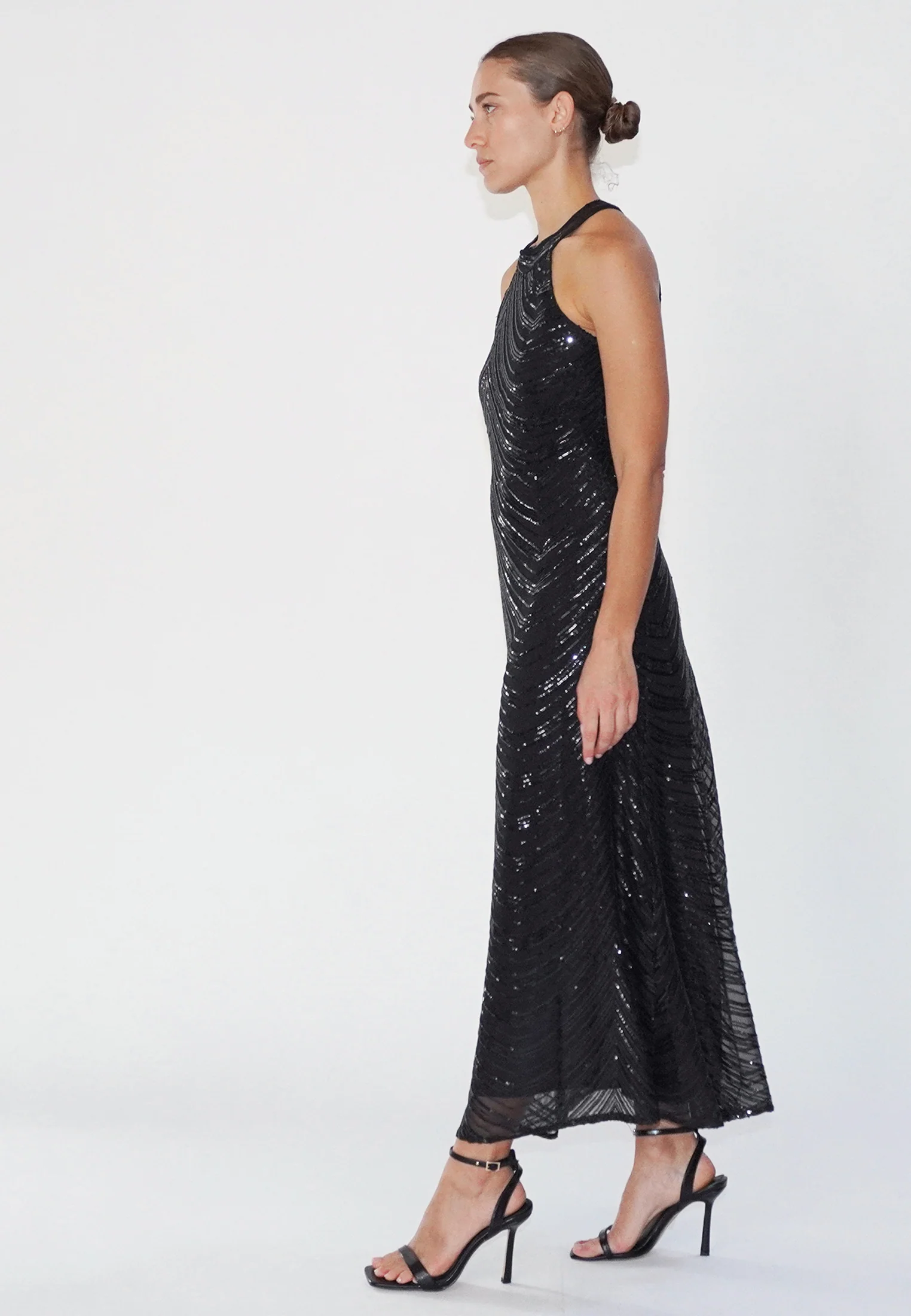 TOUCH DRESS BLACK - Image 5
