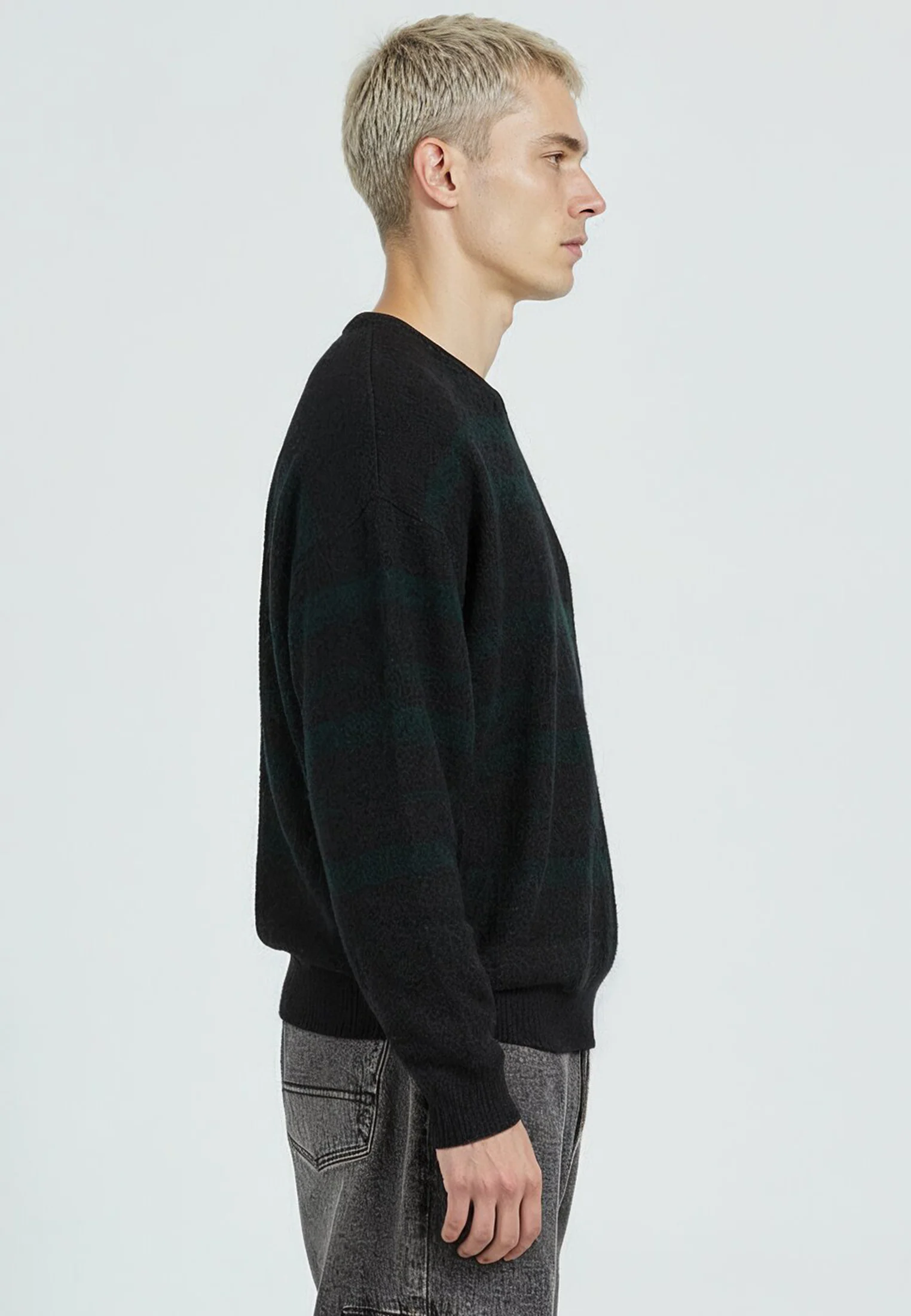 TRACK KNIT BLACK & GREEN - Image 4