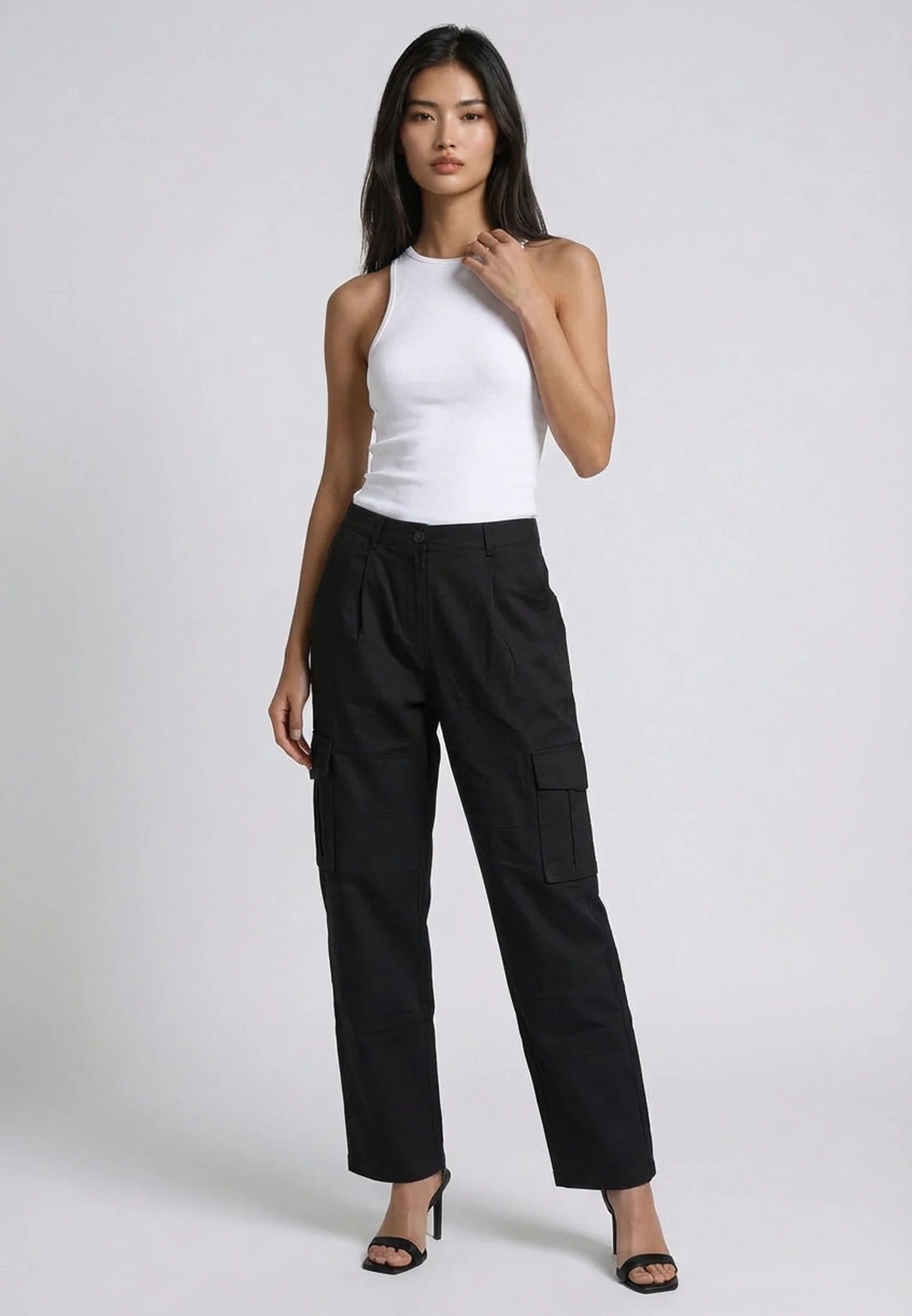 TRIBE TROUSERS BLACK - Image 2