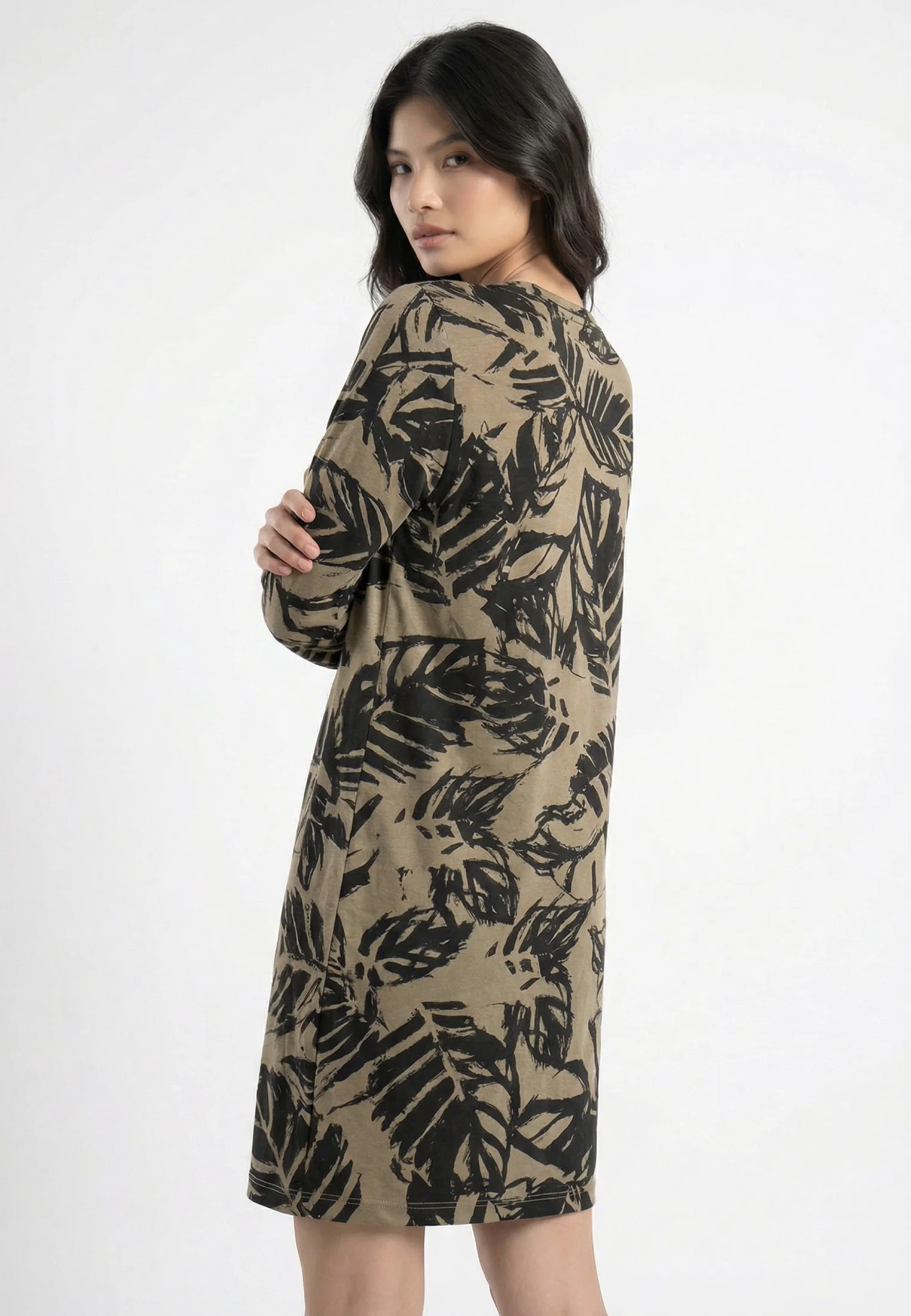 TRIBE DRESS BEIGE - Image 3