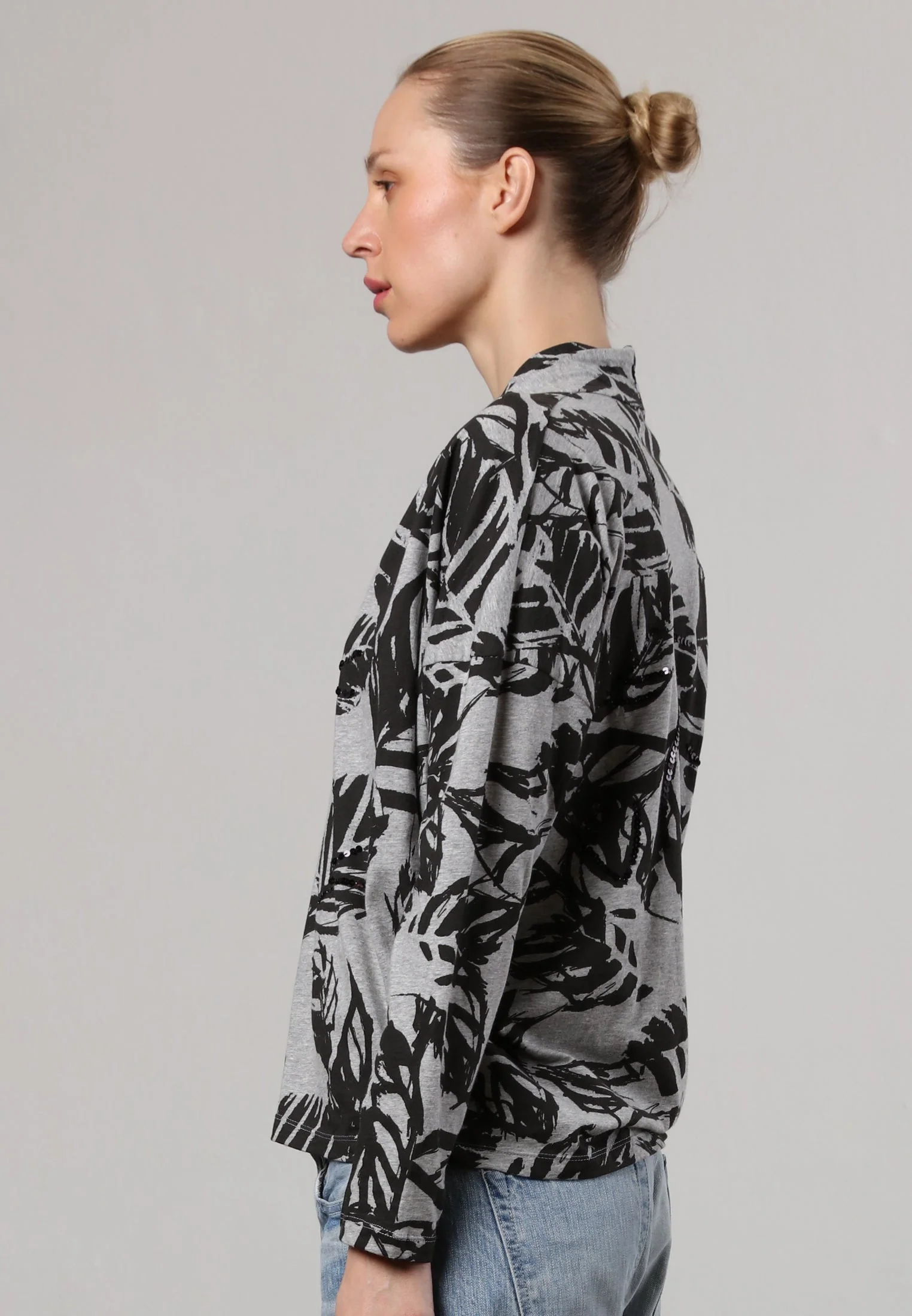 TRIBE TOP GREY MARL - Image 3