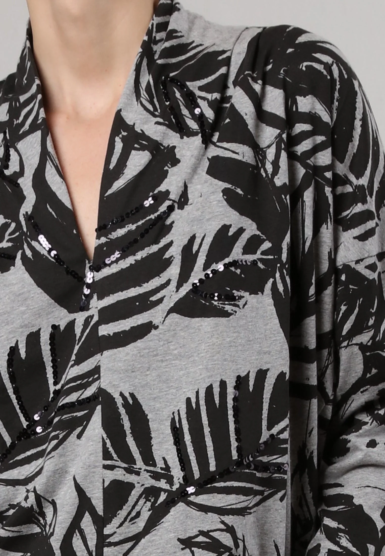 TRIBE TOP GREY MARL - Image 6