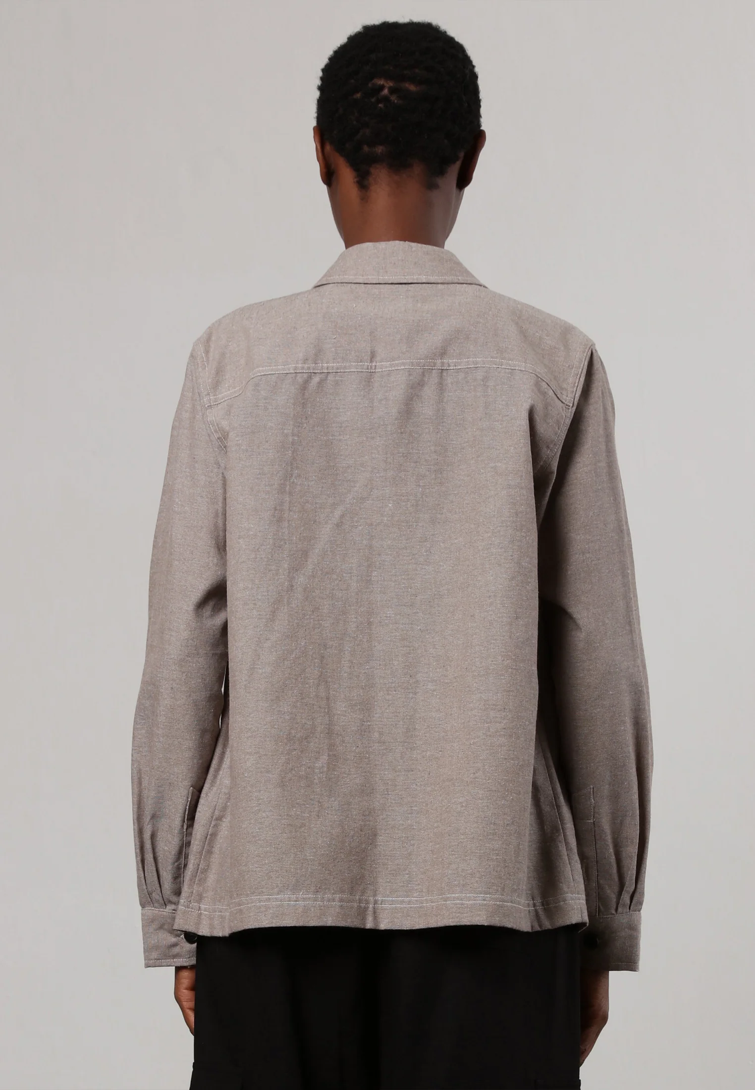 TRIBE LS SHIRT BEIGE - Image 8