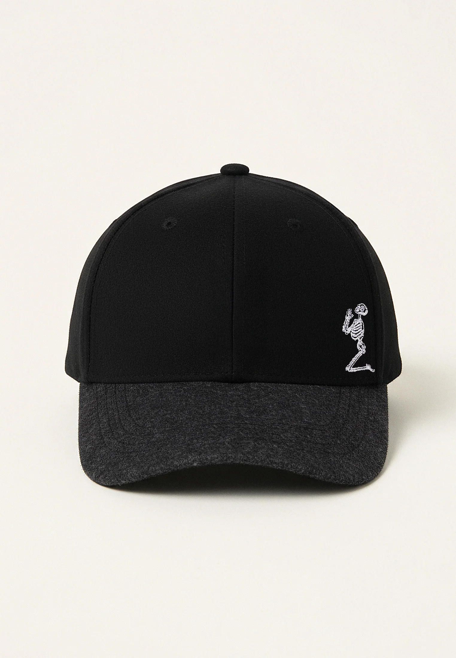 TWO TONE CAP BLACK