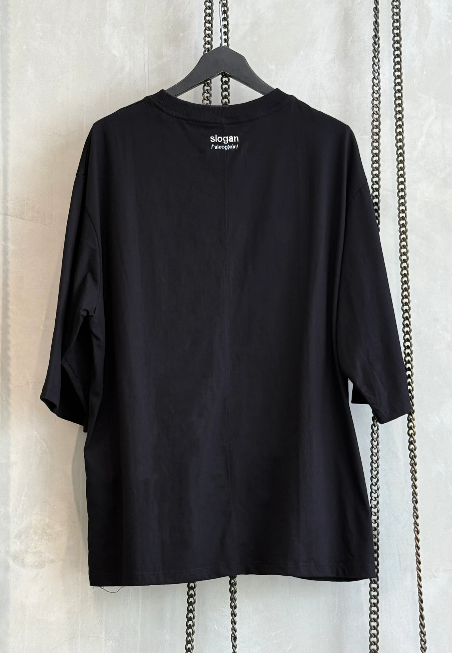UNEMPLOYED OVERSIZED T-SHIRT BLACK - Image 10