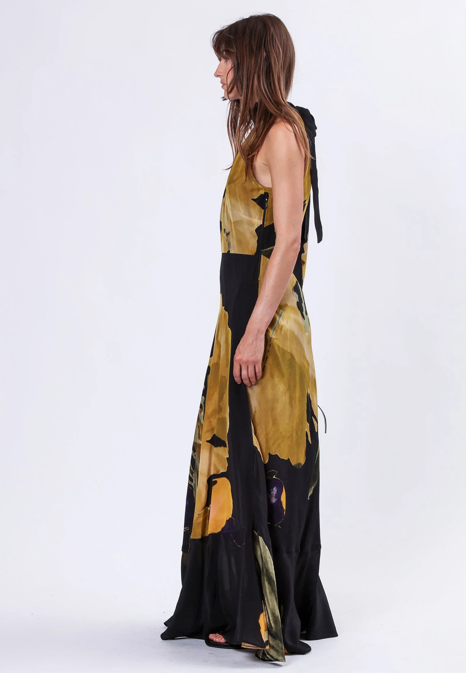 VALERIA MAXI DRESS PRIME YELLOW - Image 3