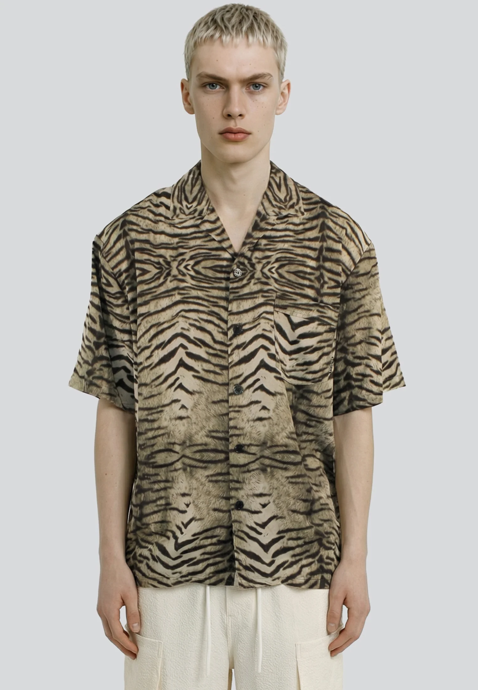 WILD SHIRT JET BLACK & WHITE - Image 3