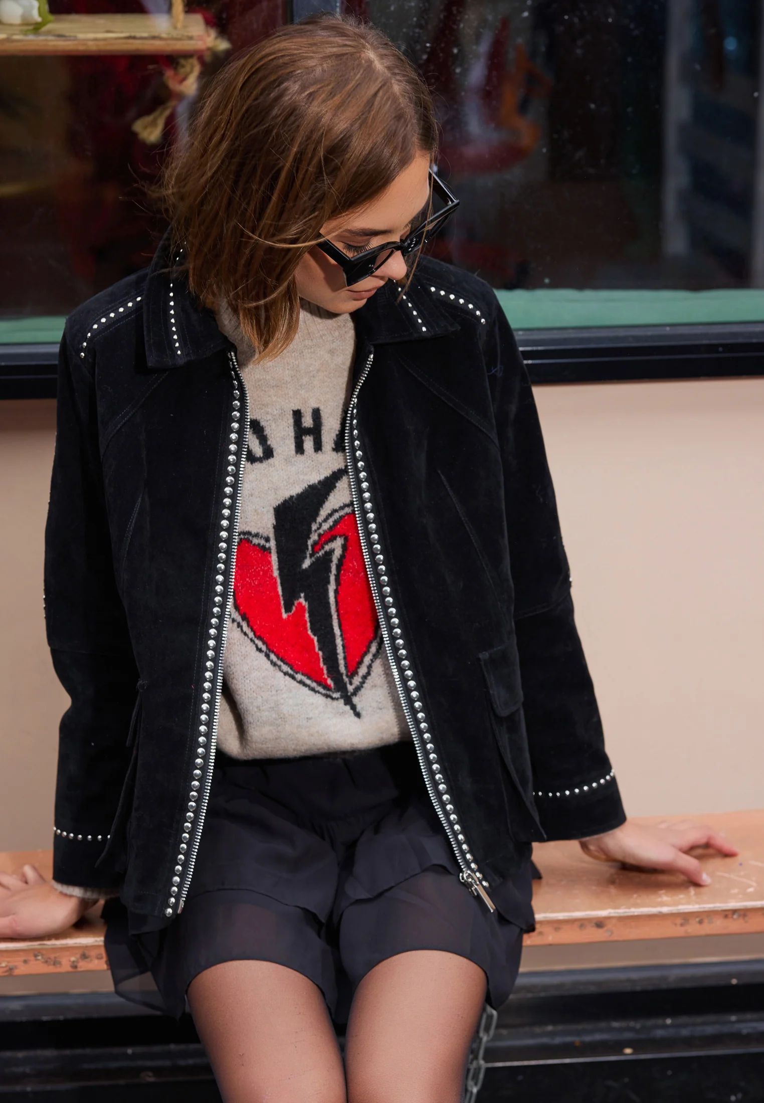 WILD HEART JUMPER BEIGE - Image 10