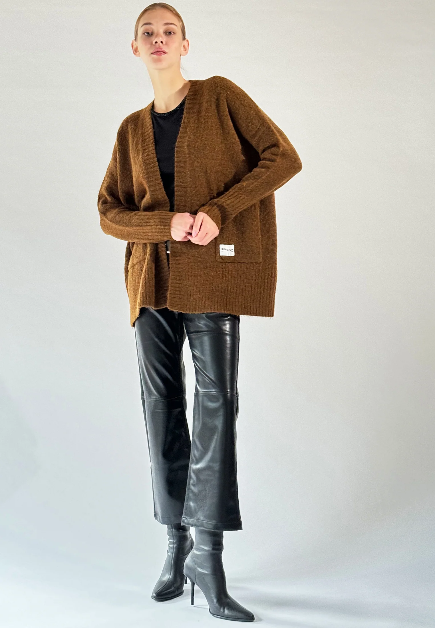 WILD CARDIGAN MOCHA - Image 2