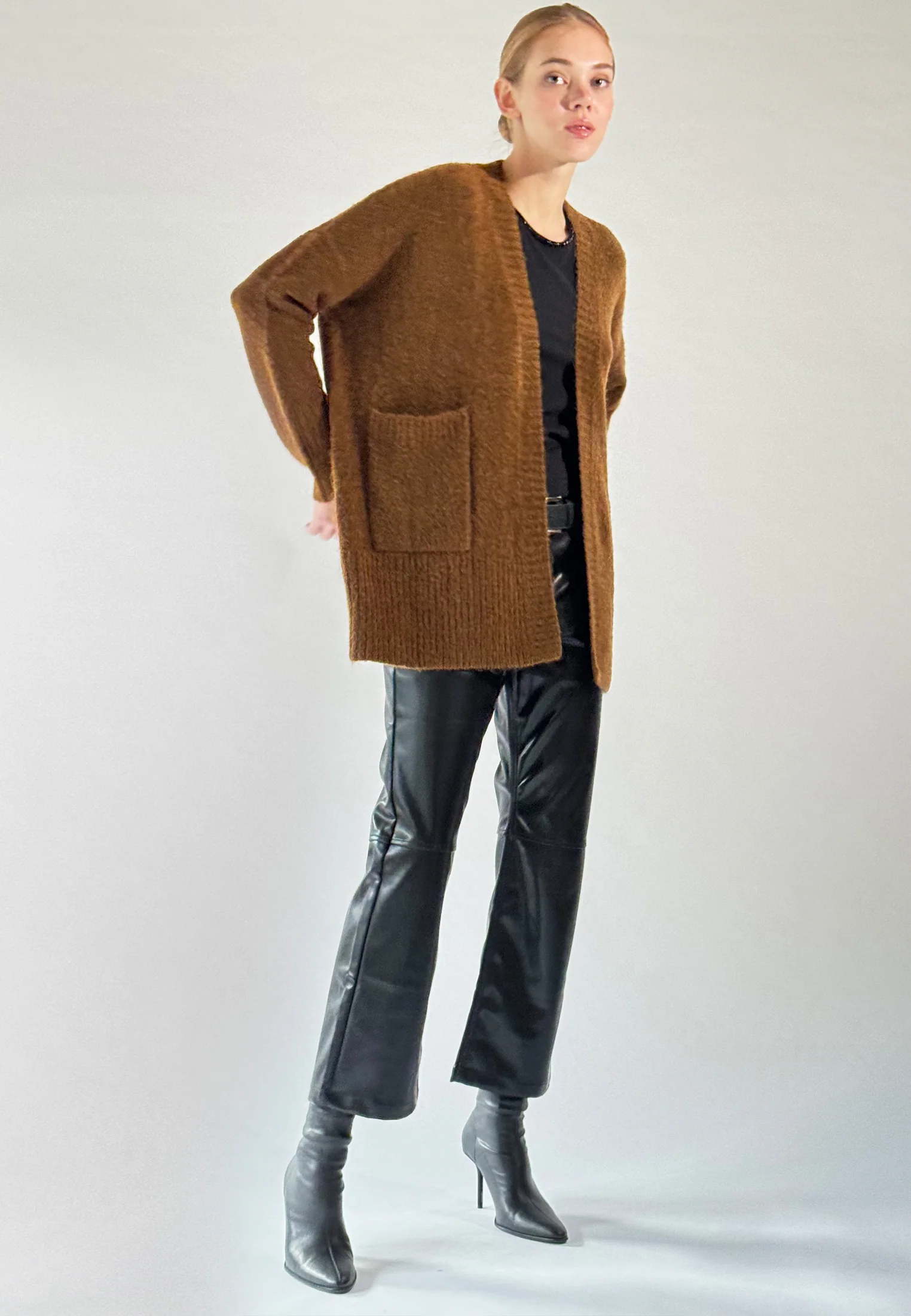 WILD CARDIGAN MOCHA - Image 4