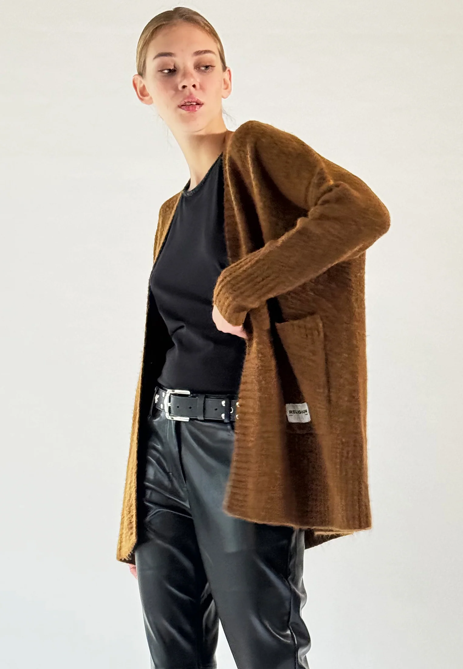 WILD CARDIGAN MOCHA - Image 5