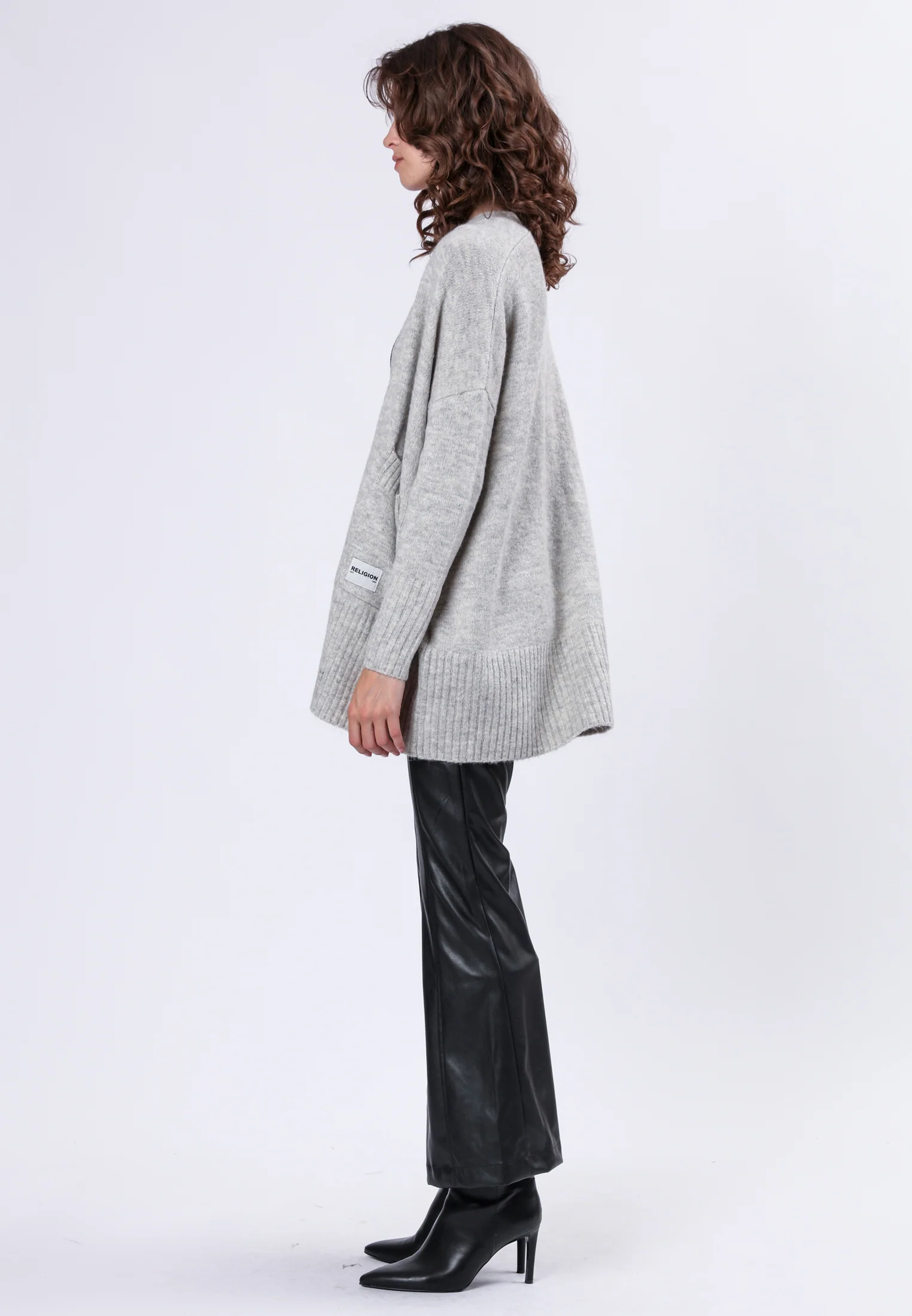 WILD CARDIGAN TAUPE - Image 4