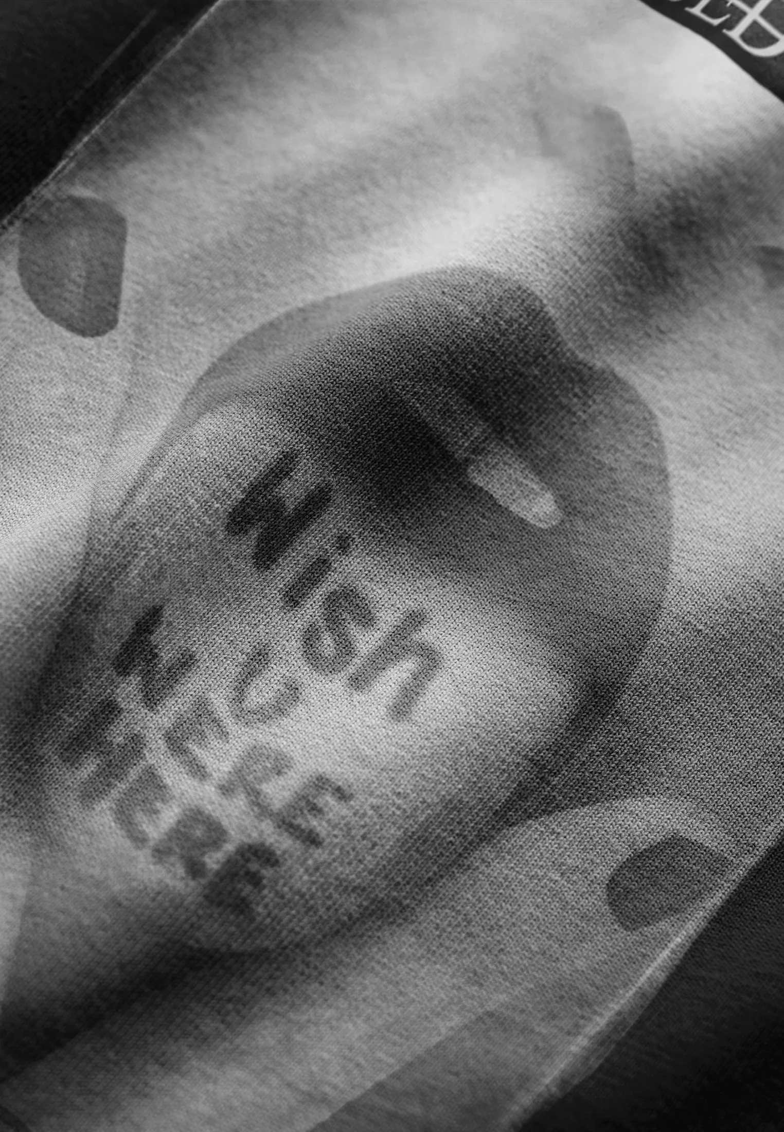 WISH YOU WERE HERE T-SHIRT JET BLACK - Image 3