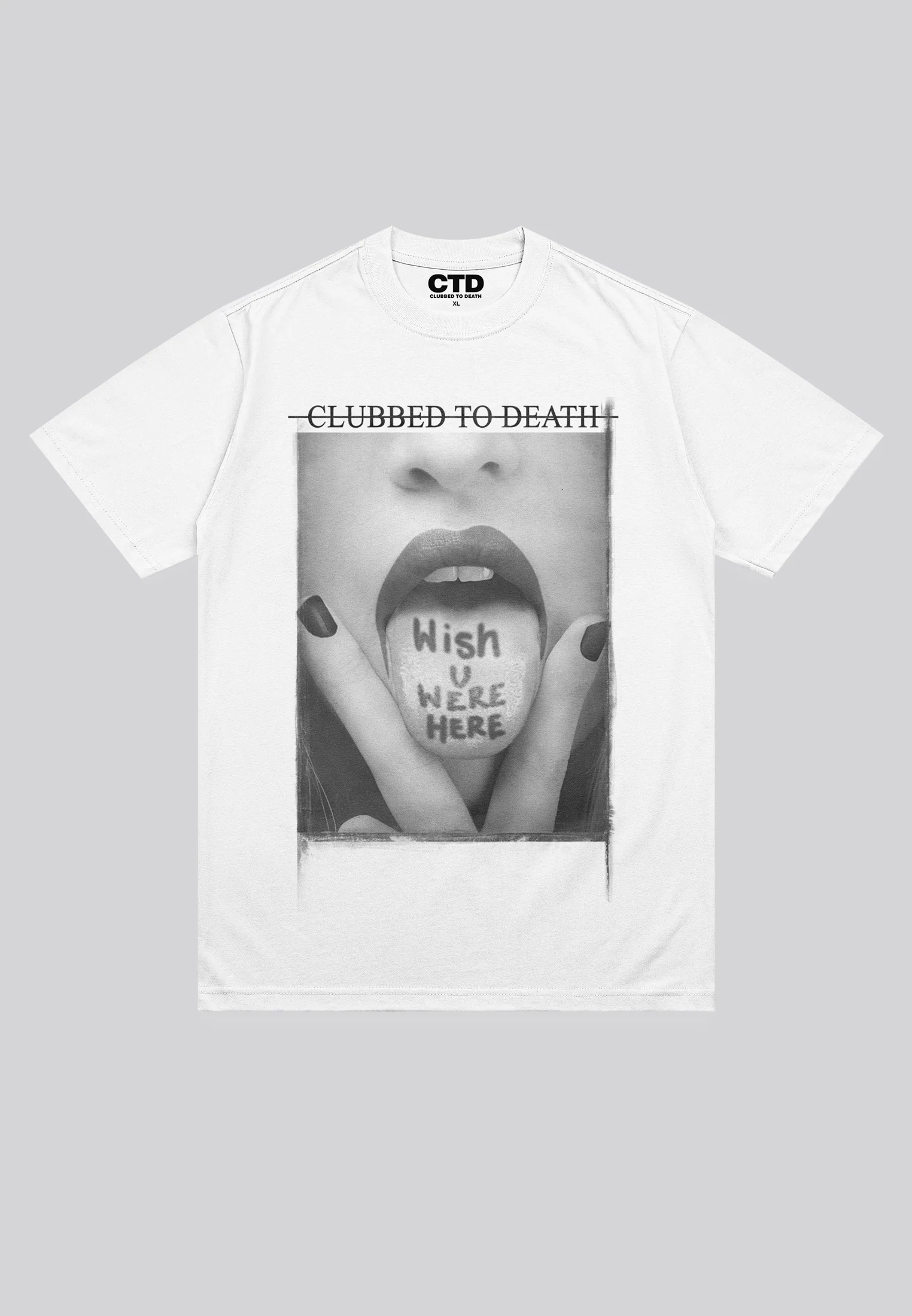 WISH YOU WERE HERE T-SHIRT WHITE - Image 2