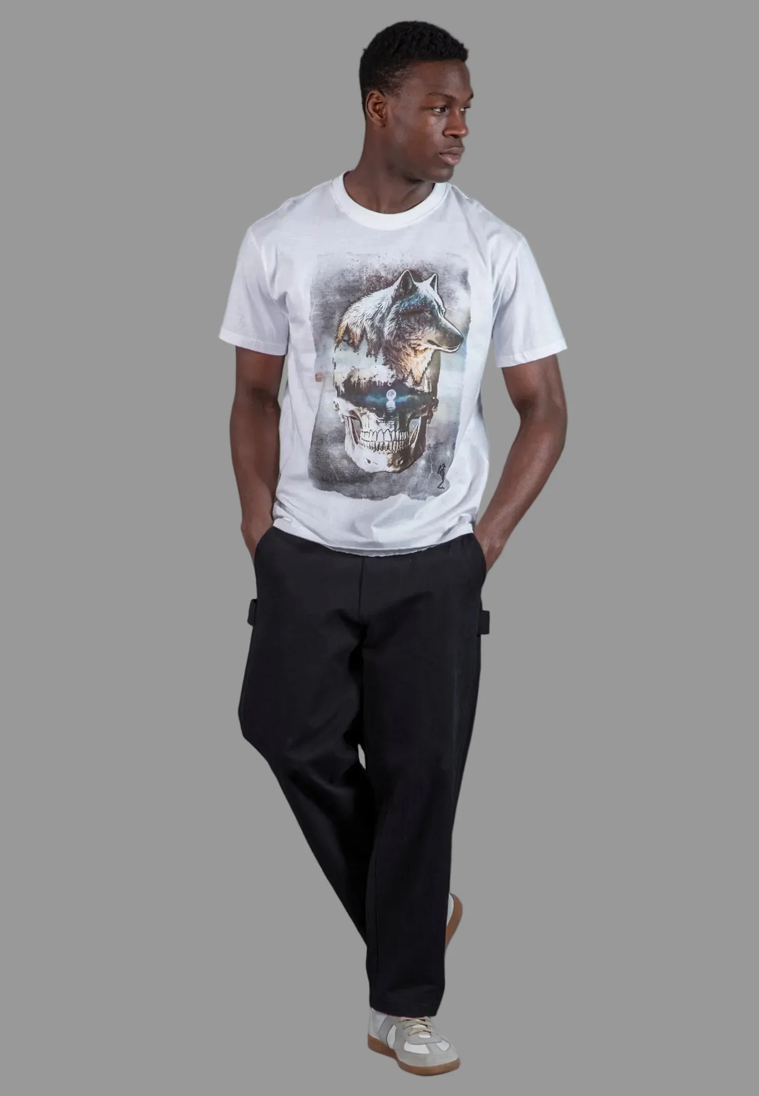 WOLVES T-SHIRT WHITE - Image 3