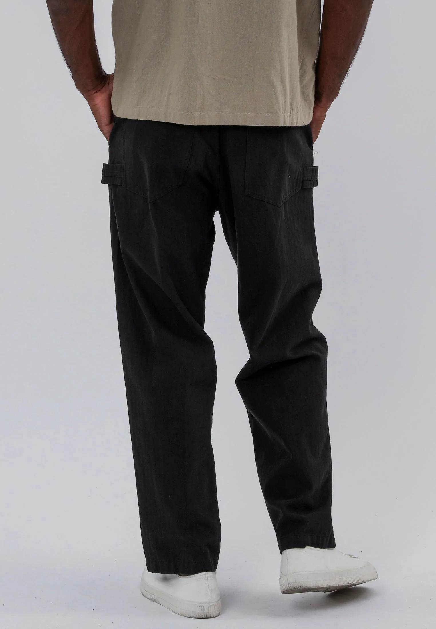 WORK WEAR C PANTS BLACK - Image 2