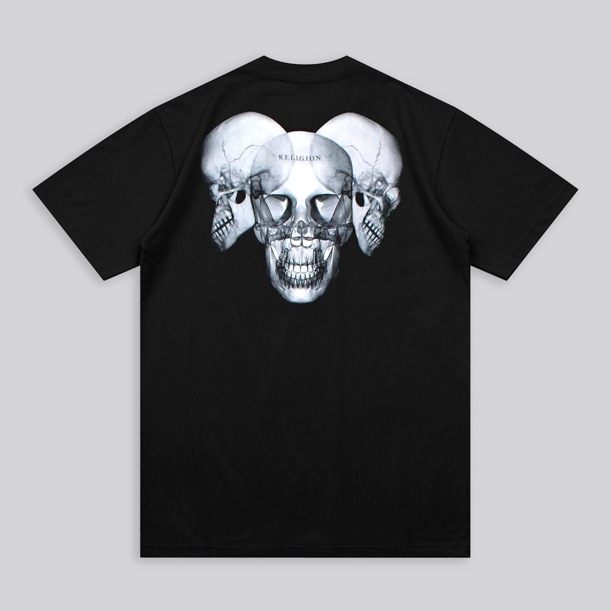 XRAY SKULL T-SHIRT BLACK - Image 7