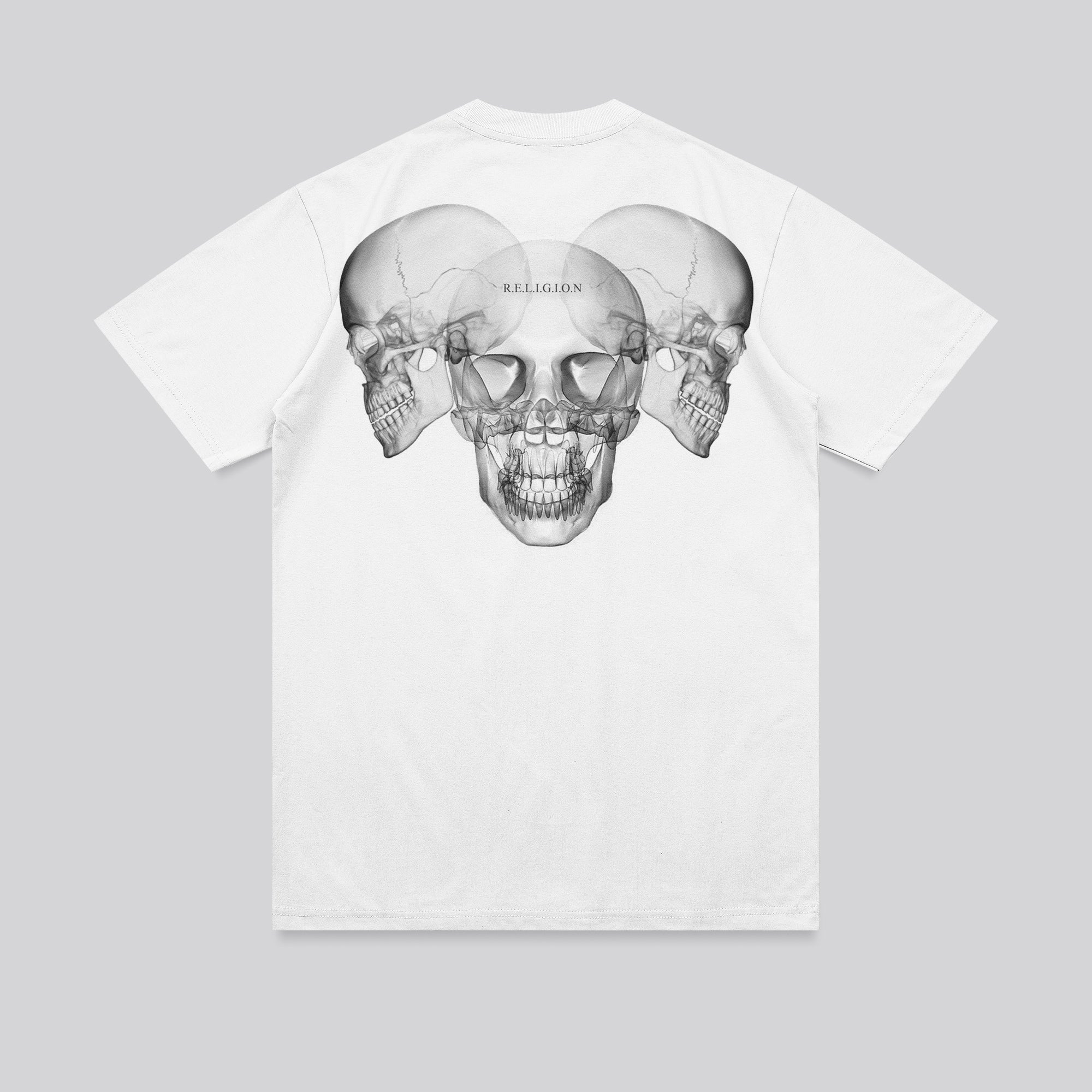 XRAY SKULL T-SHIRT WHITE - Image 10